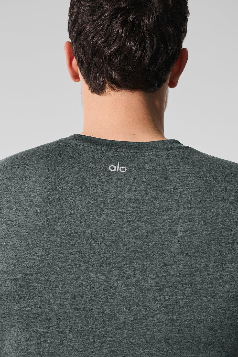 Conquer Reform Crewneck Short Sleeve - Charcoal Green Heather Product Image