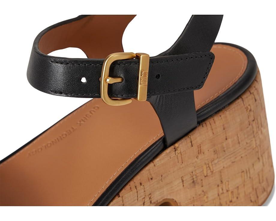 Platfforms Woven Wedge Ankle-Strap Sandals Product Image