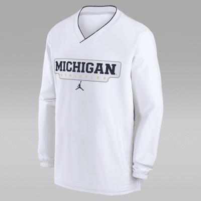 Michigan Wolverines Sideline Nike Men's College Long-Sleeve Windshirt Product Image