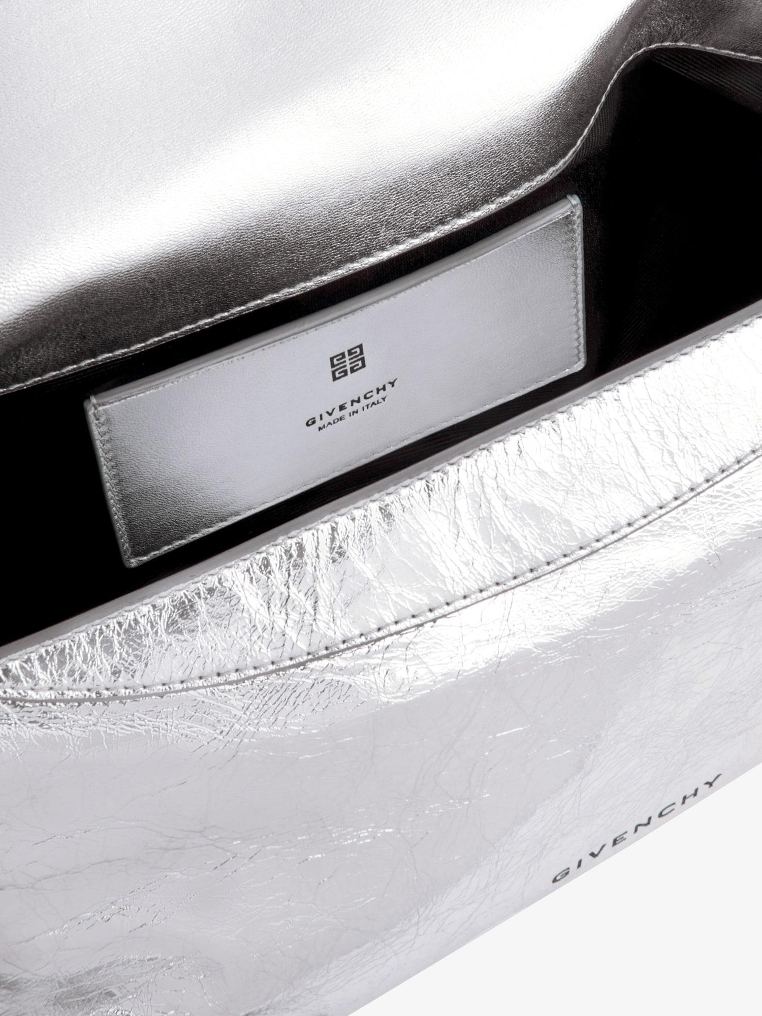 Small P'tit Voyou bag in laminated leather Product Image