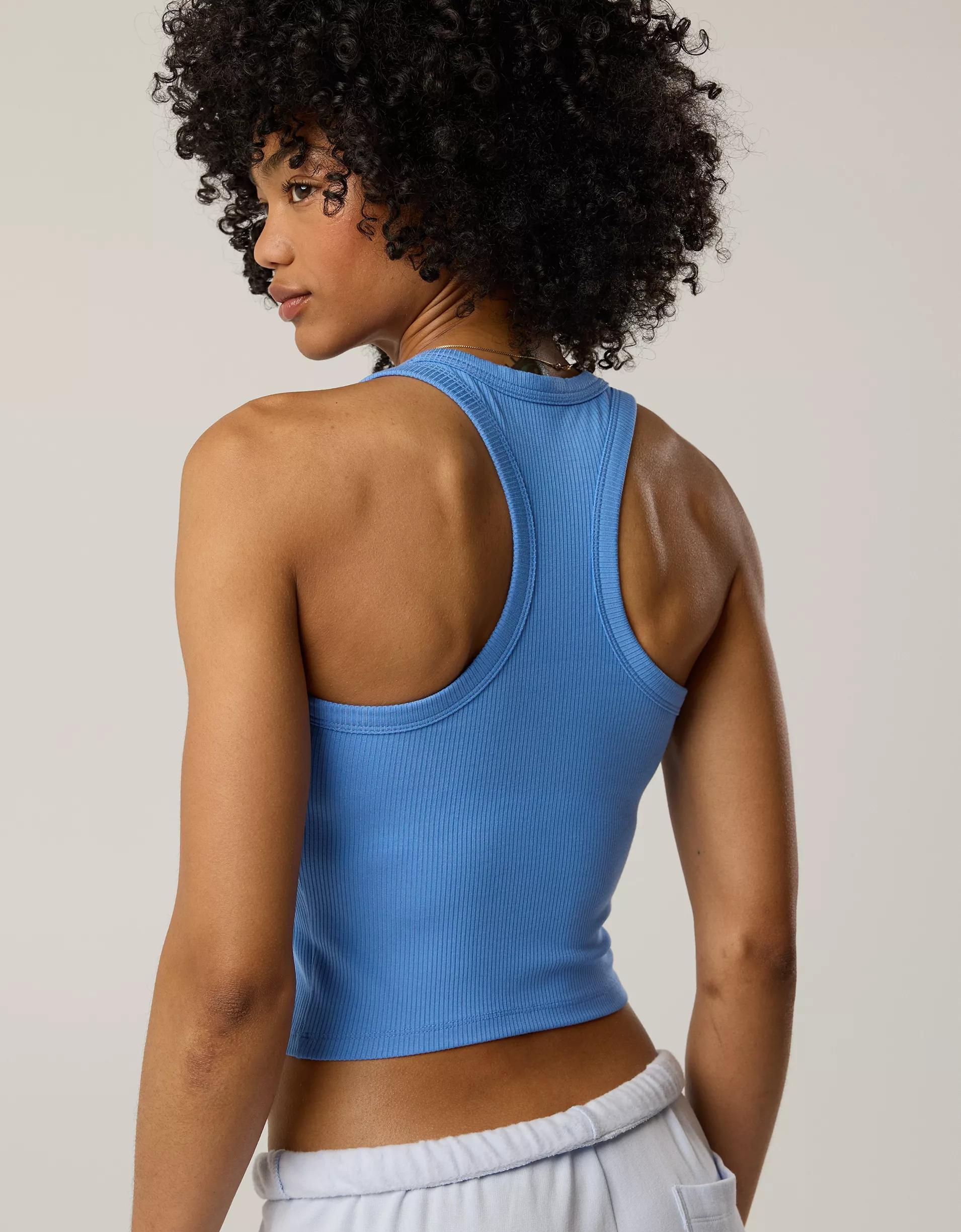 OFFLINE By Aerie Thumbs Up Heavyweight Henley Tank Top Product Image