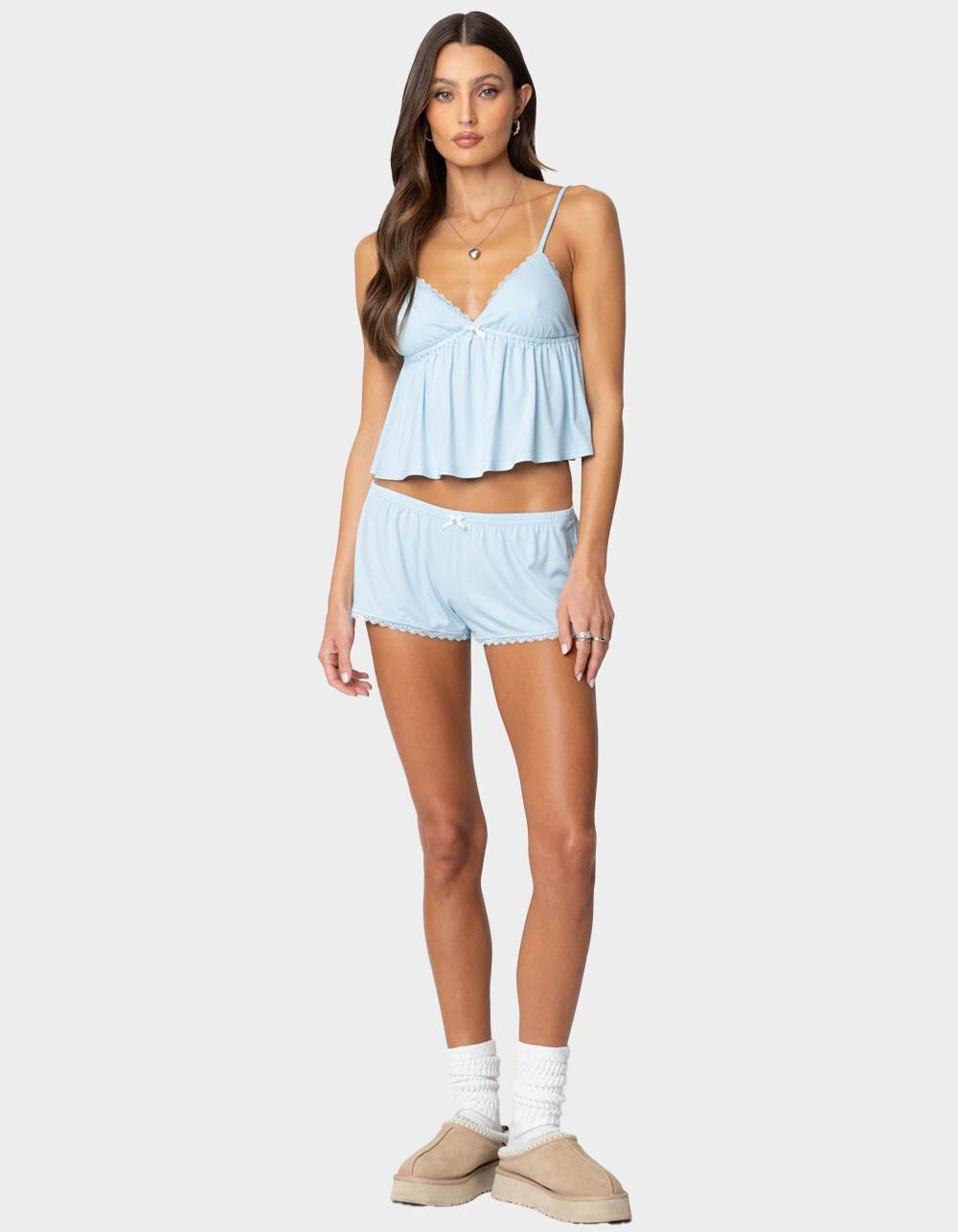 EDIKTED Buffy Babydoll Tank Top Product Image