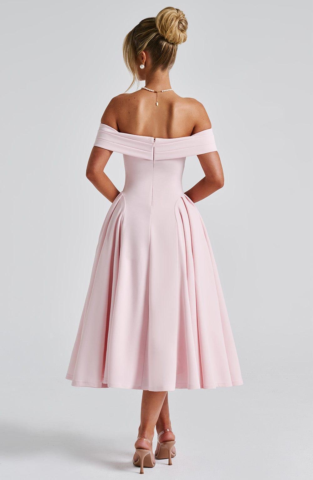 Miranda Midi Dress - Blush Product Image