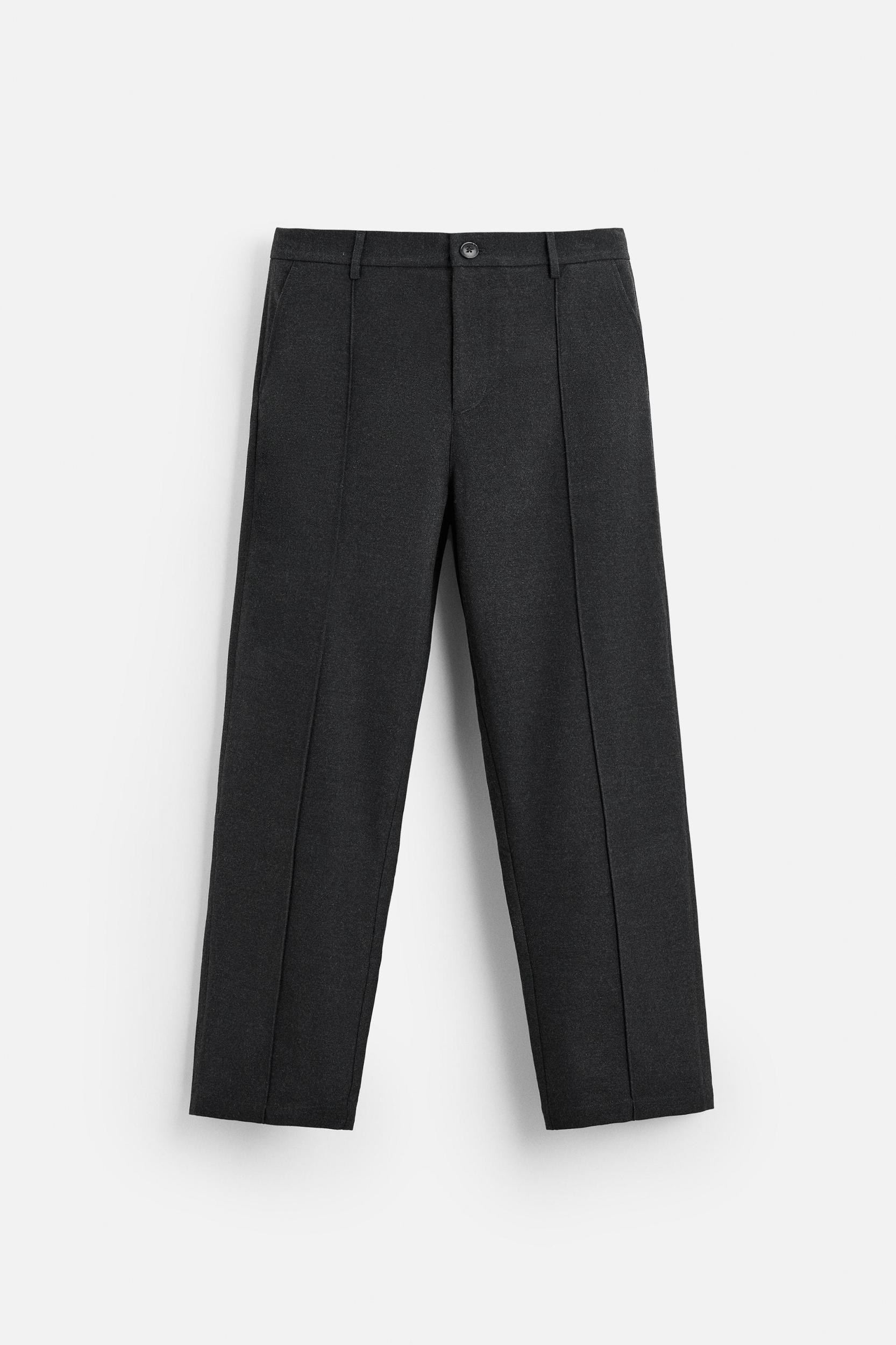 RELAXED FIT SEAMED PANTS Product Image