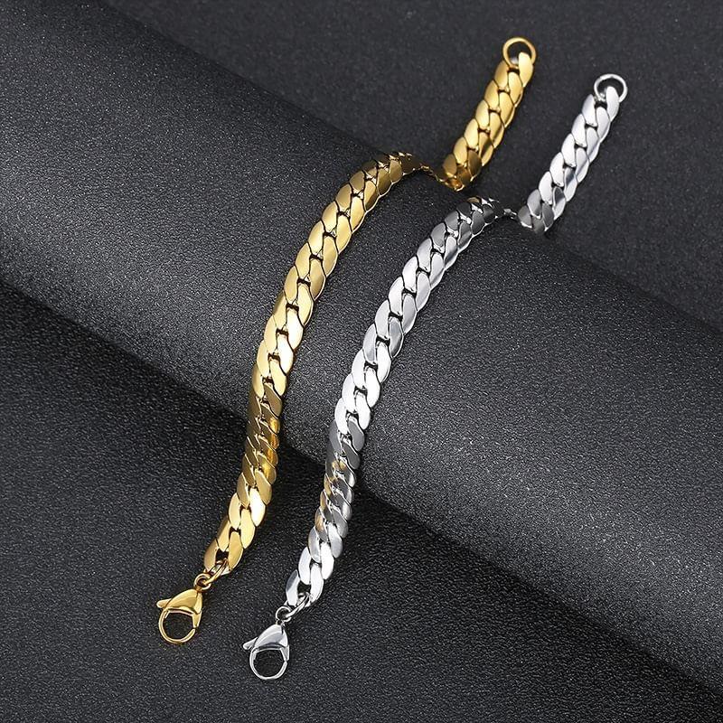 Stainless Steel Flat Bracelet Product Image