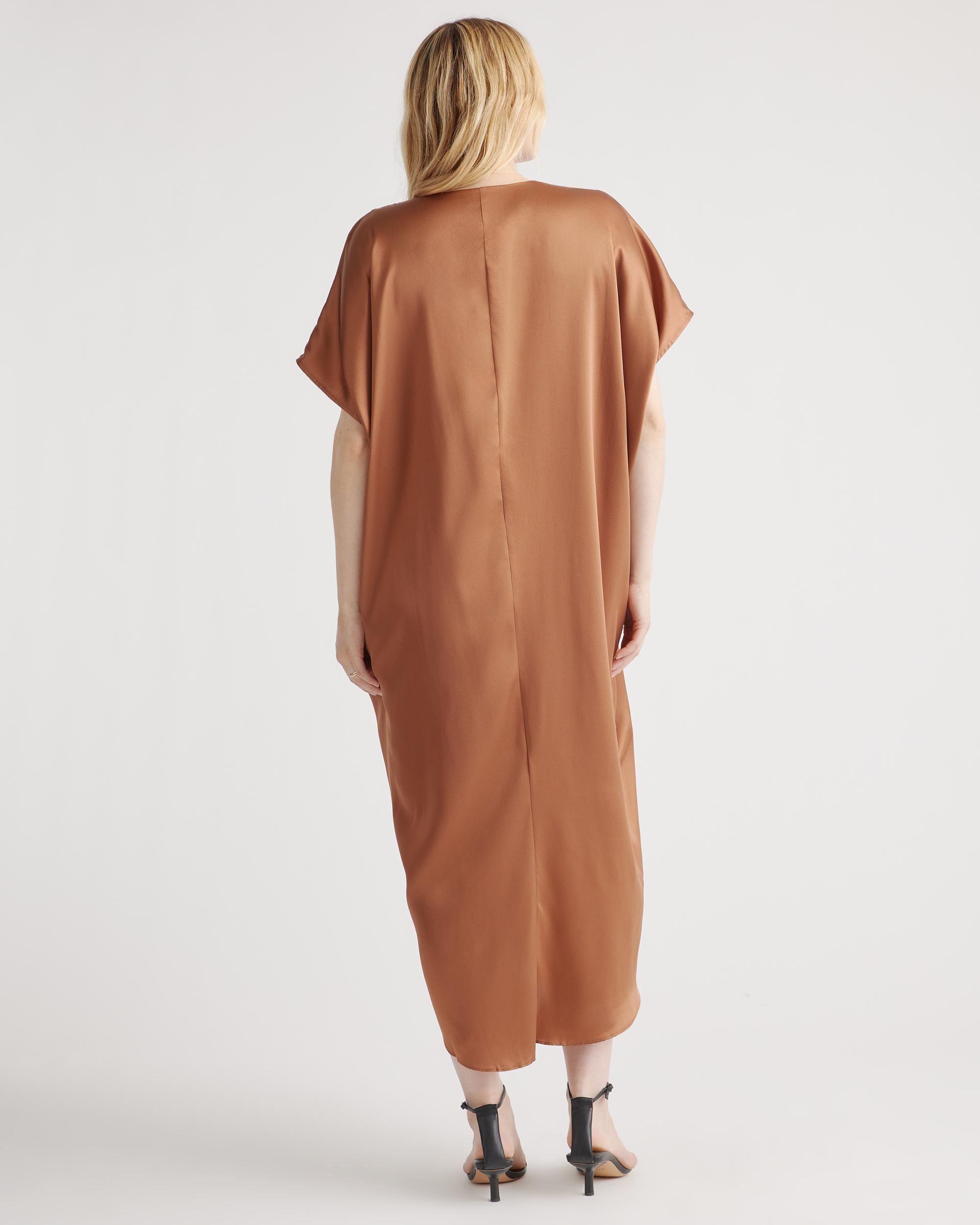 Quince | Women's Maternity Dress Silk Product Image