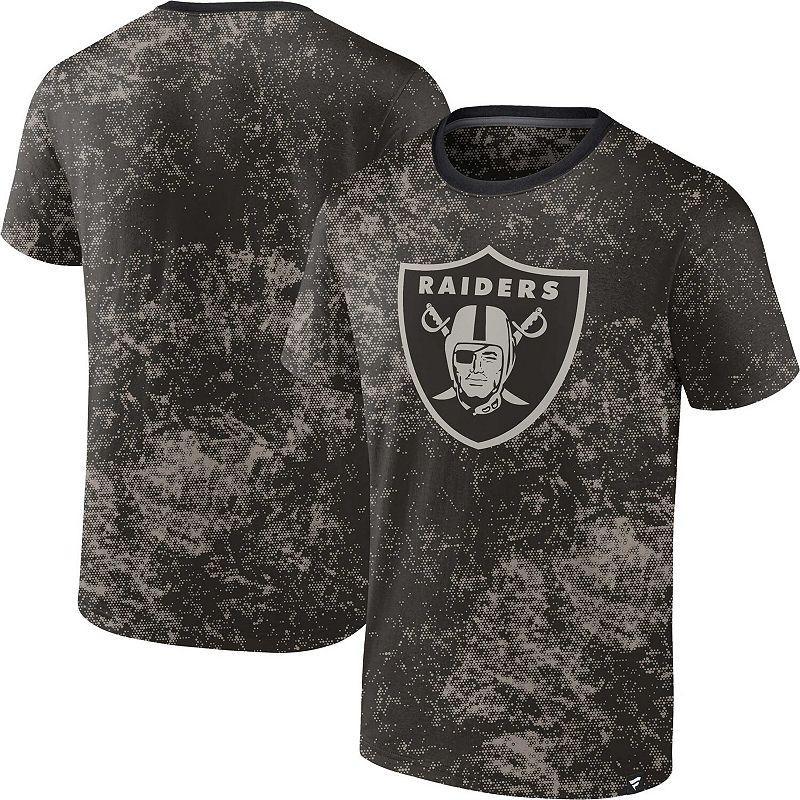 Men's Fanatics Branded Black New Orleans Saints Shadow T-Shirt, Size: Large Product Image