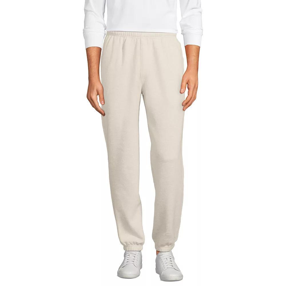 Men's Lands' End Serious Sweats Drawstring Sweatpants, Size: Large, Evening Blue Product Image