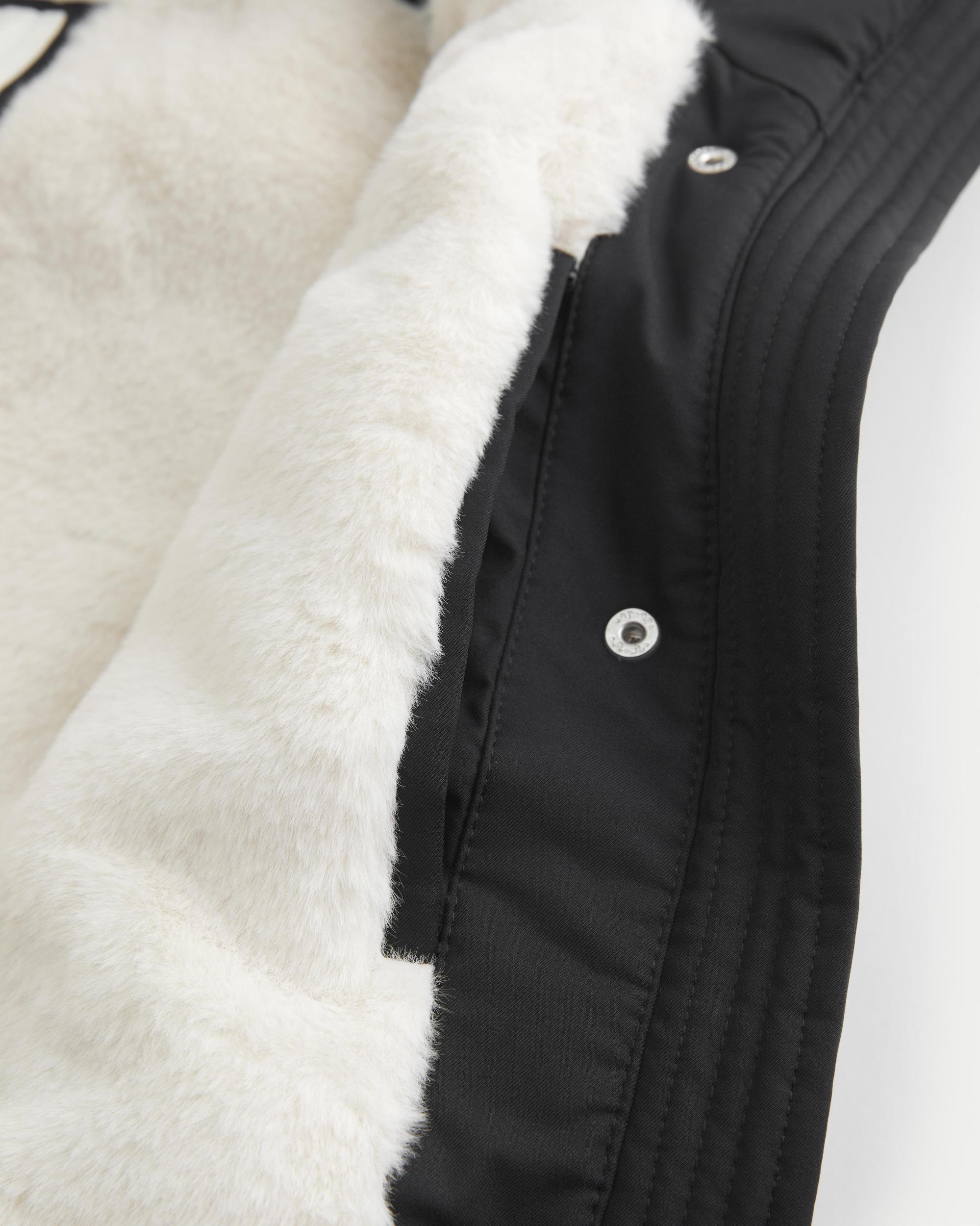 Faux Fur-Lined All-Weather Vest Product Image