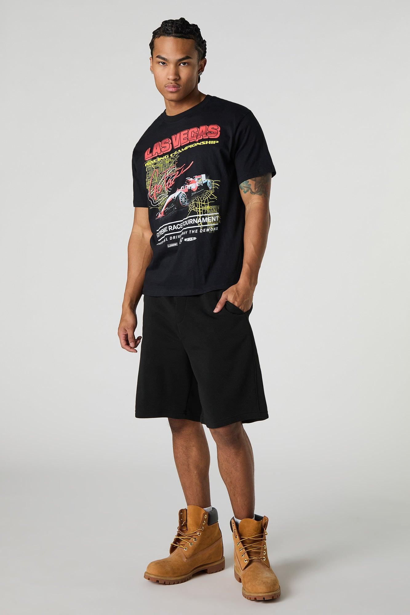 LA Racing Graphic T-Shirt Male Product Image