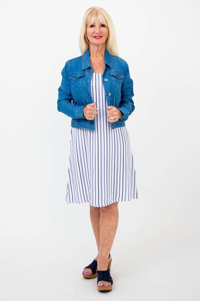 Blue Sky Colleen Jacket, Tencel Denim Product Image
