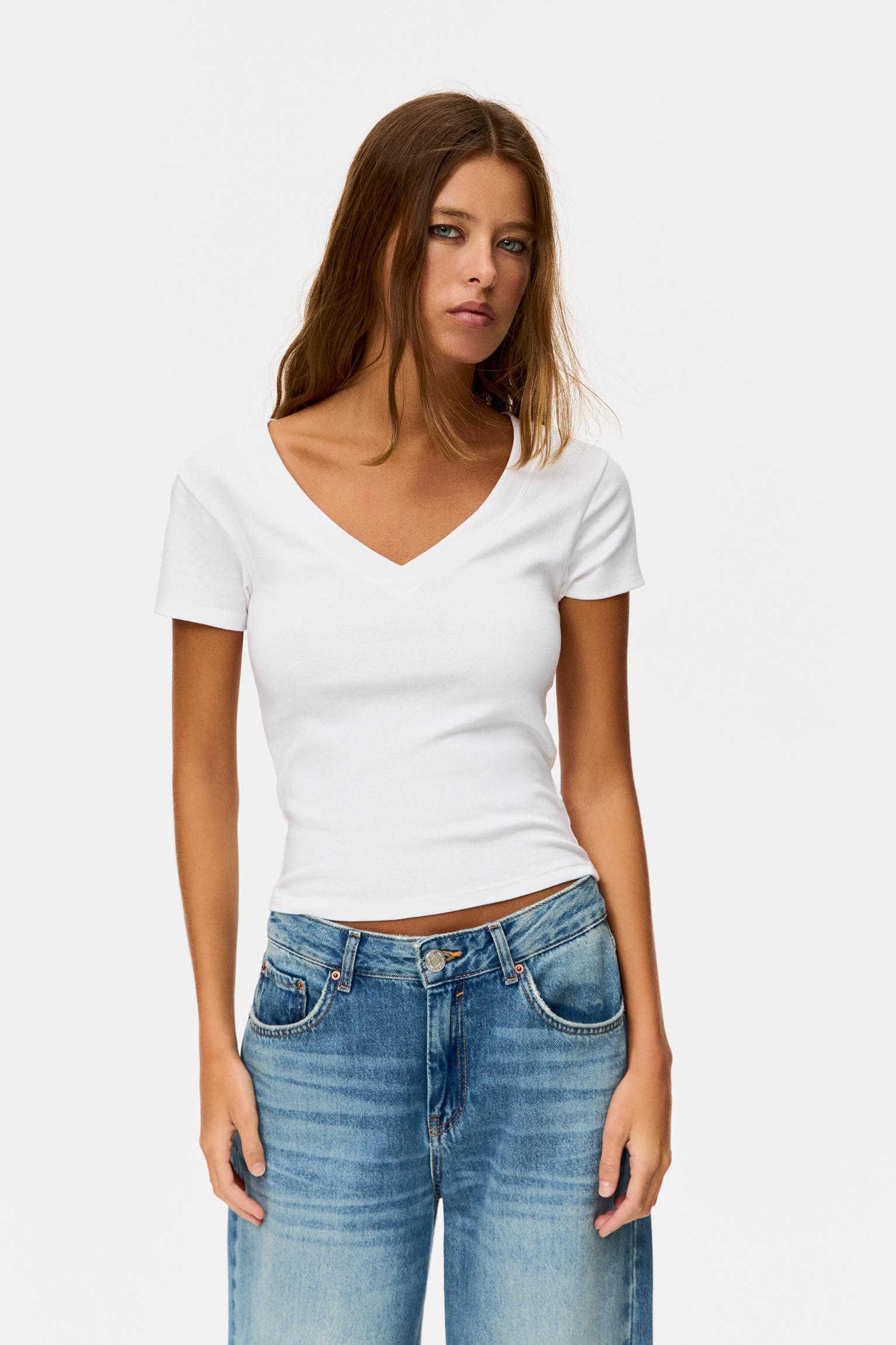 2-pack of V-neck T-shirts Product Image