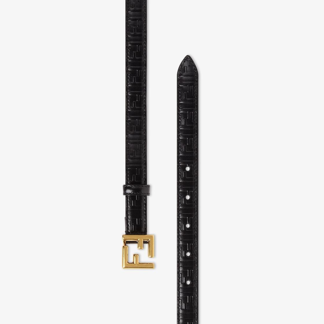 FF BeltBlack leather belt Product Image