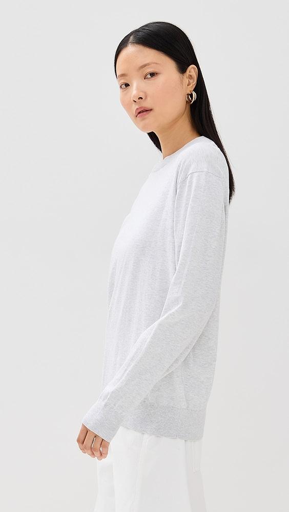Tibi Super Fine Gauge Perfect Pullover | Shopbop Product Image