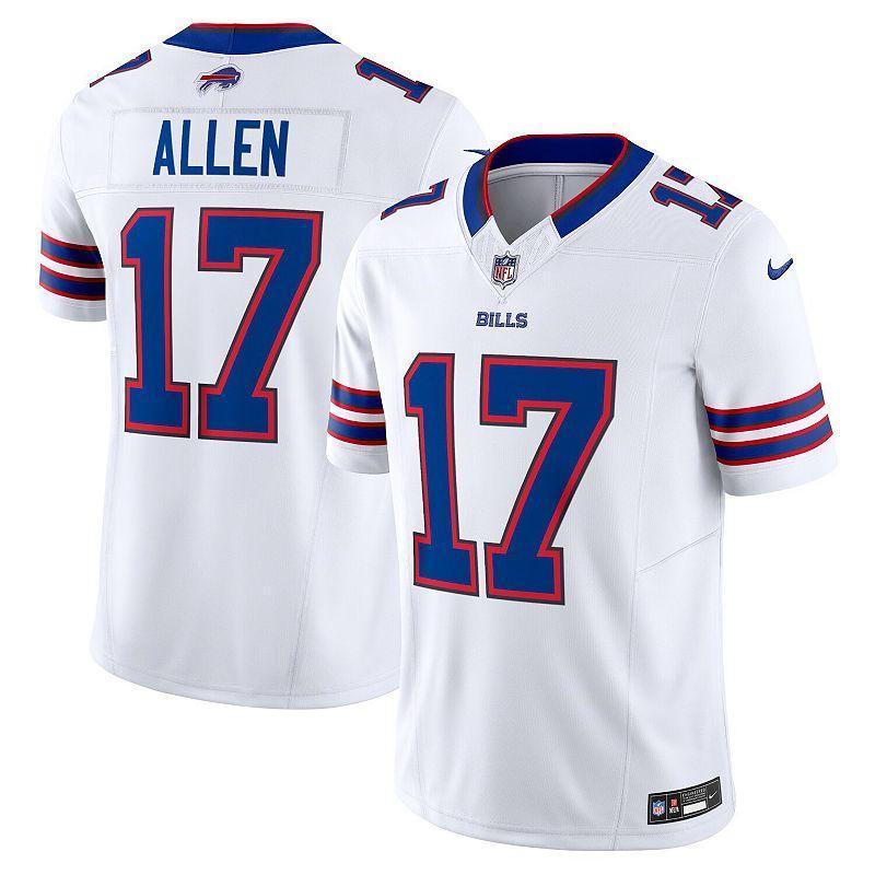 Men's Nike Josh Allen White Buffalo Bills Vapor F.U.S.E. Limited Jersey, Size: 3XL Product Image