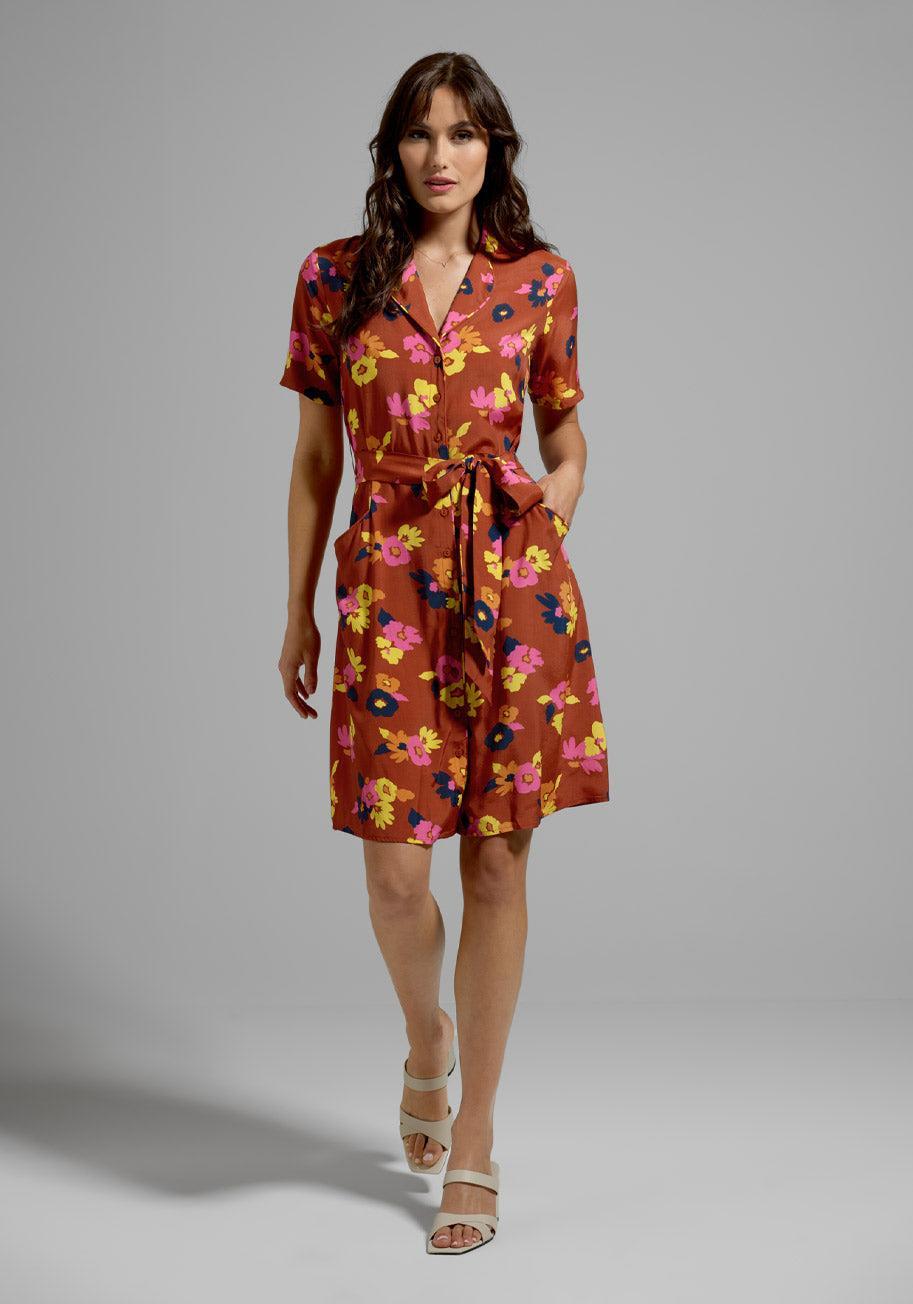 Going Out and About Shirt Dress Product Image