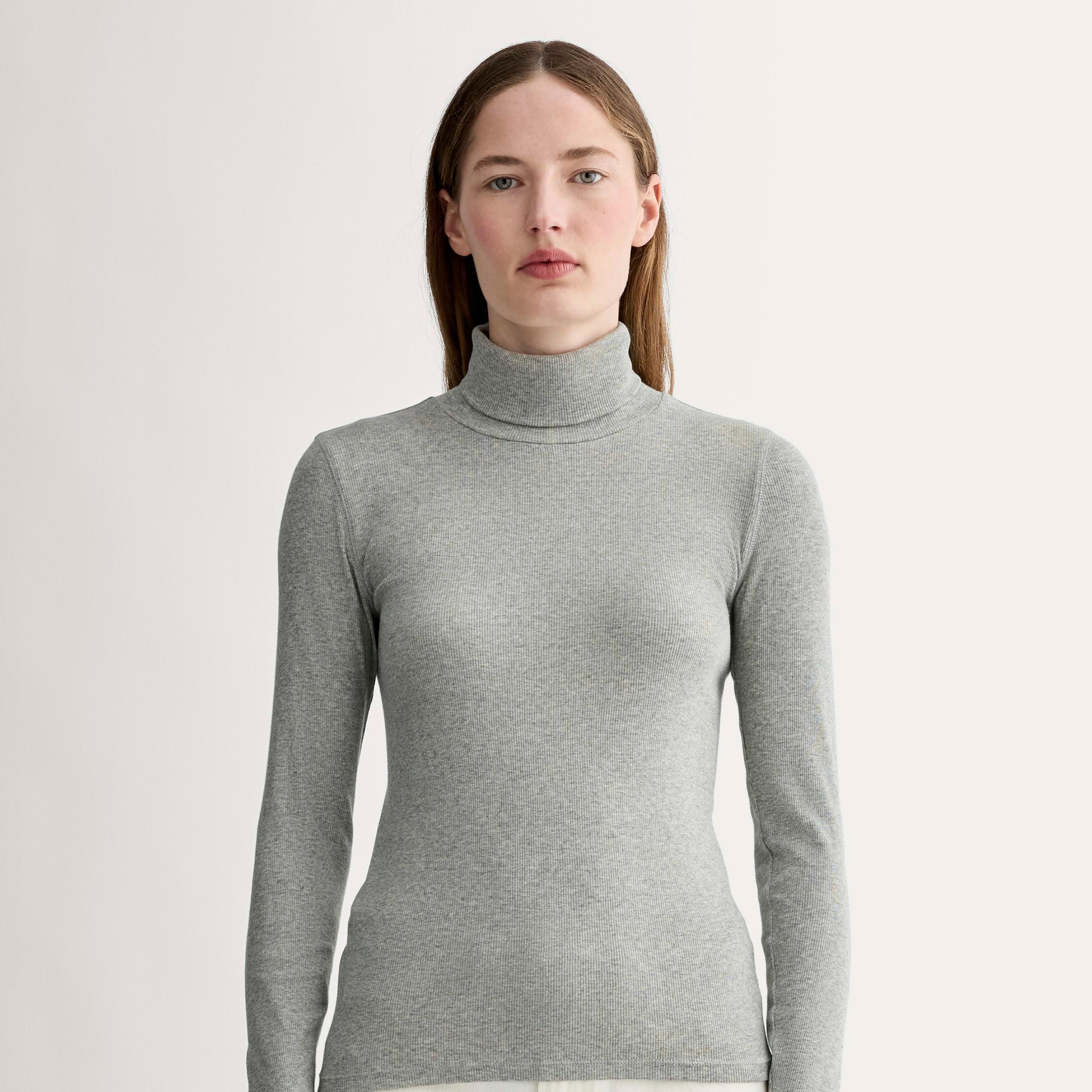 Womens Luxe Rib Turtleneck Sweater by Everlane Product Image