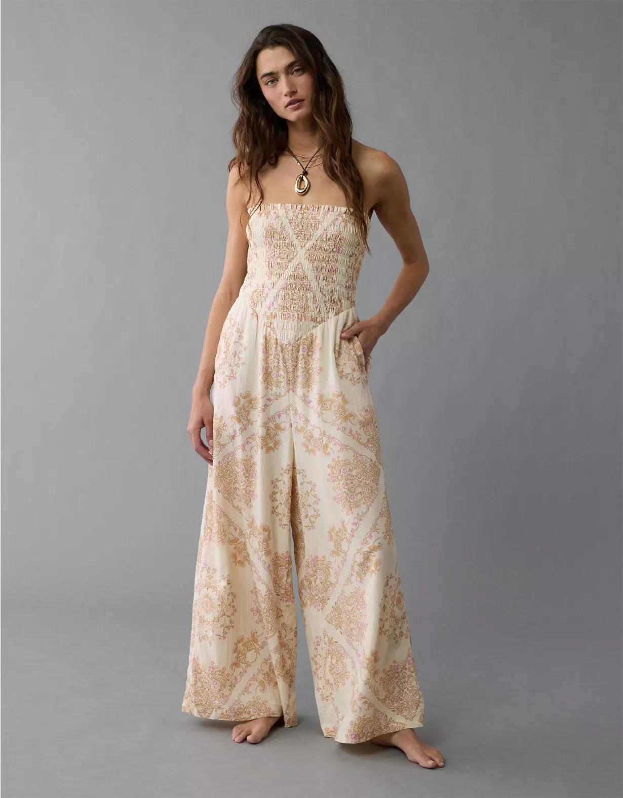 AE Bella Strapless Jumpsuit Product Image