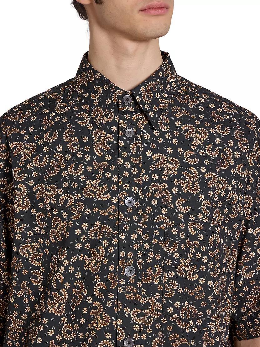 Labilio Floral Button-Front Shirt Product Image