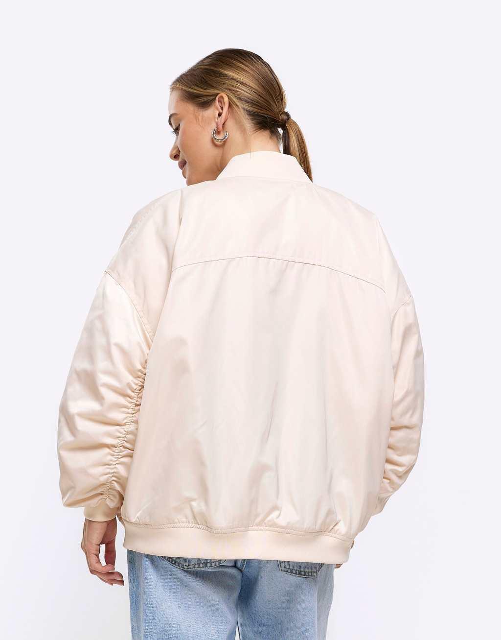 River Island Petite bomber jacket Product Image