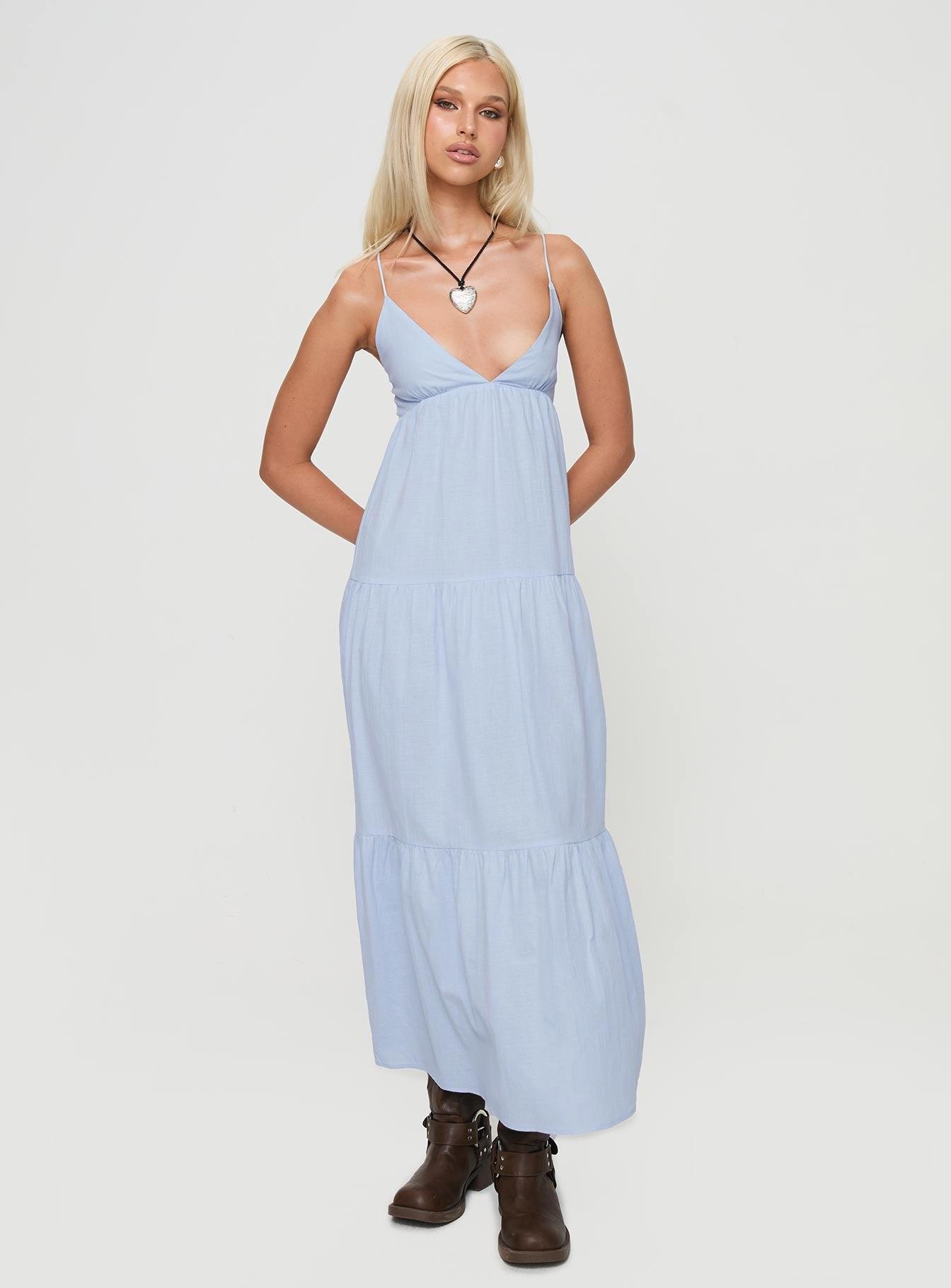 Chelsea Maxi Dress Blue Product Image