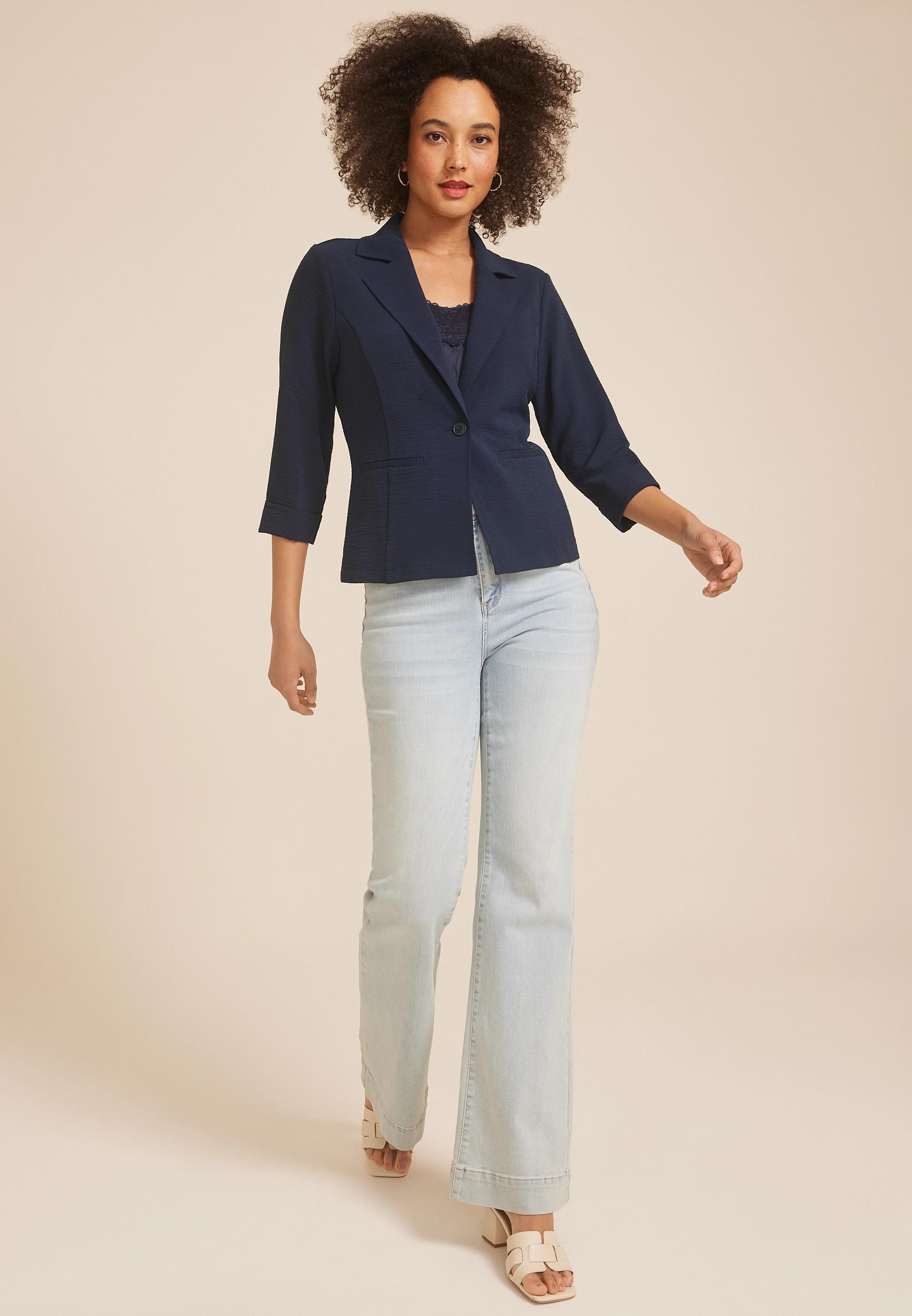 Cool Crepe Blazer Product Image