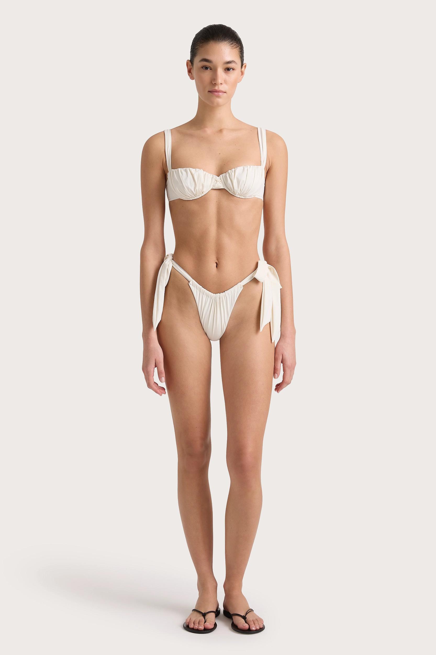 Henni Bikini Bottom White - Final Sale Product Image