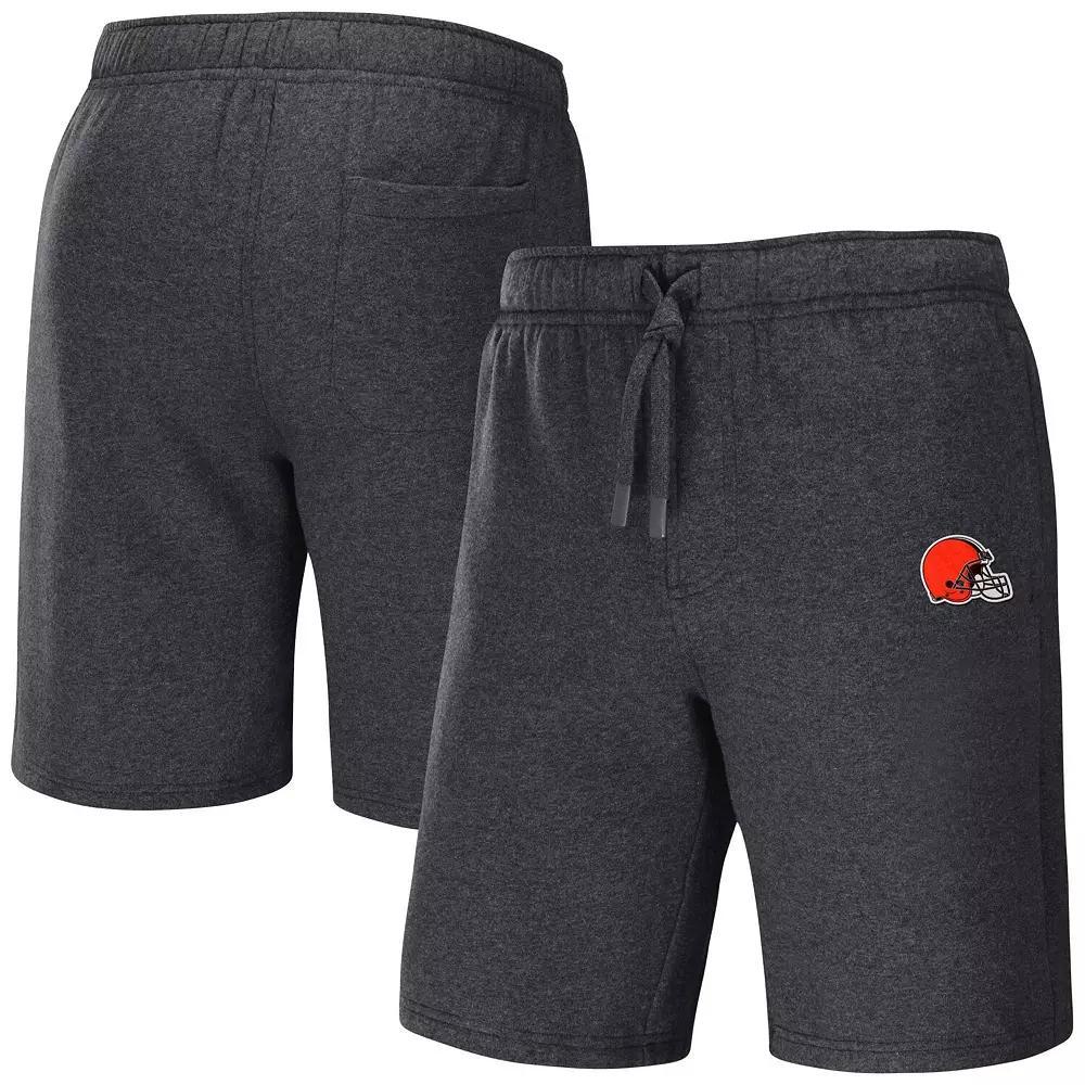 Men's NFL x Darius Rucker Collection by Fanatics Heather Charcoal Cleveland Browns Logo Shorts, Size: Small Product Image