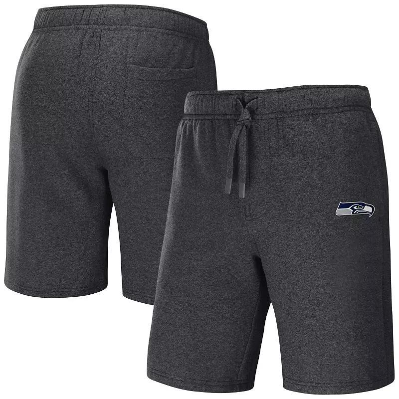 Men's NFL x Darius Rucker Collection by Fanatics Heather Charcoal Las Vegas Raiders Logo Shorts, Size: Large, Lvr Charco Product Image