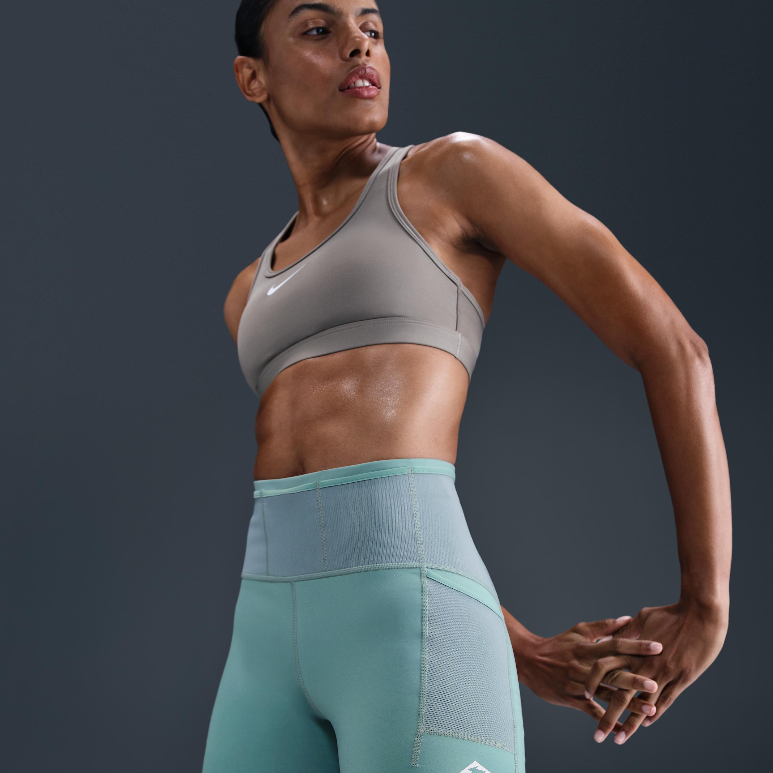 Nike Women's Trail Dri-FIT High-Waisted 4" Tight Running Shorts Product Image