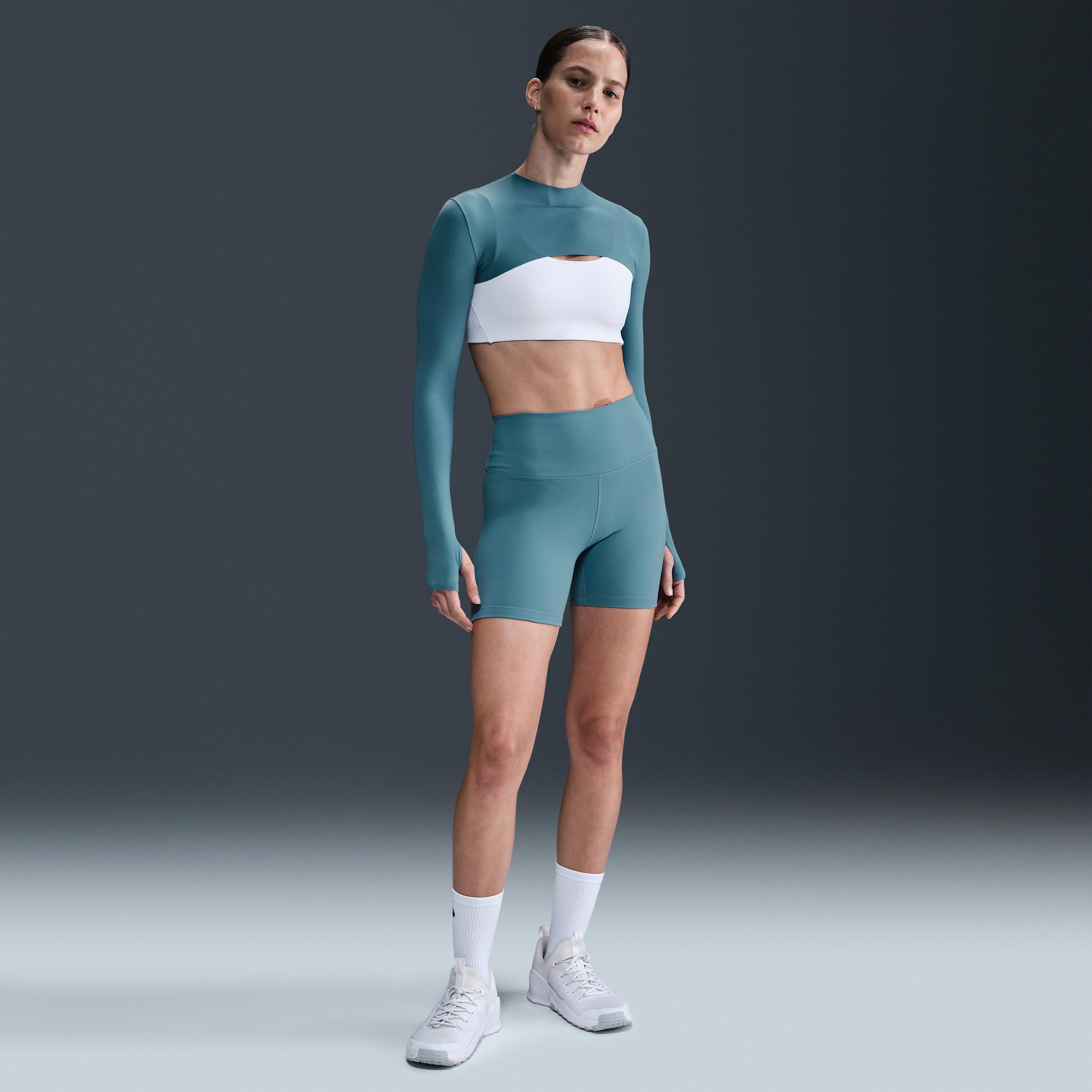 Nike Women's Zenvy Dri-FIT Long-Sleeve Shrug Top Product Image