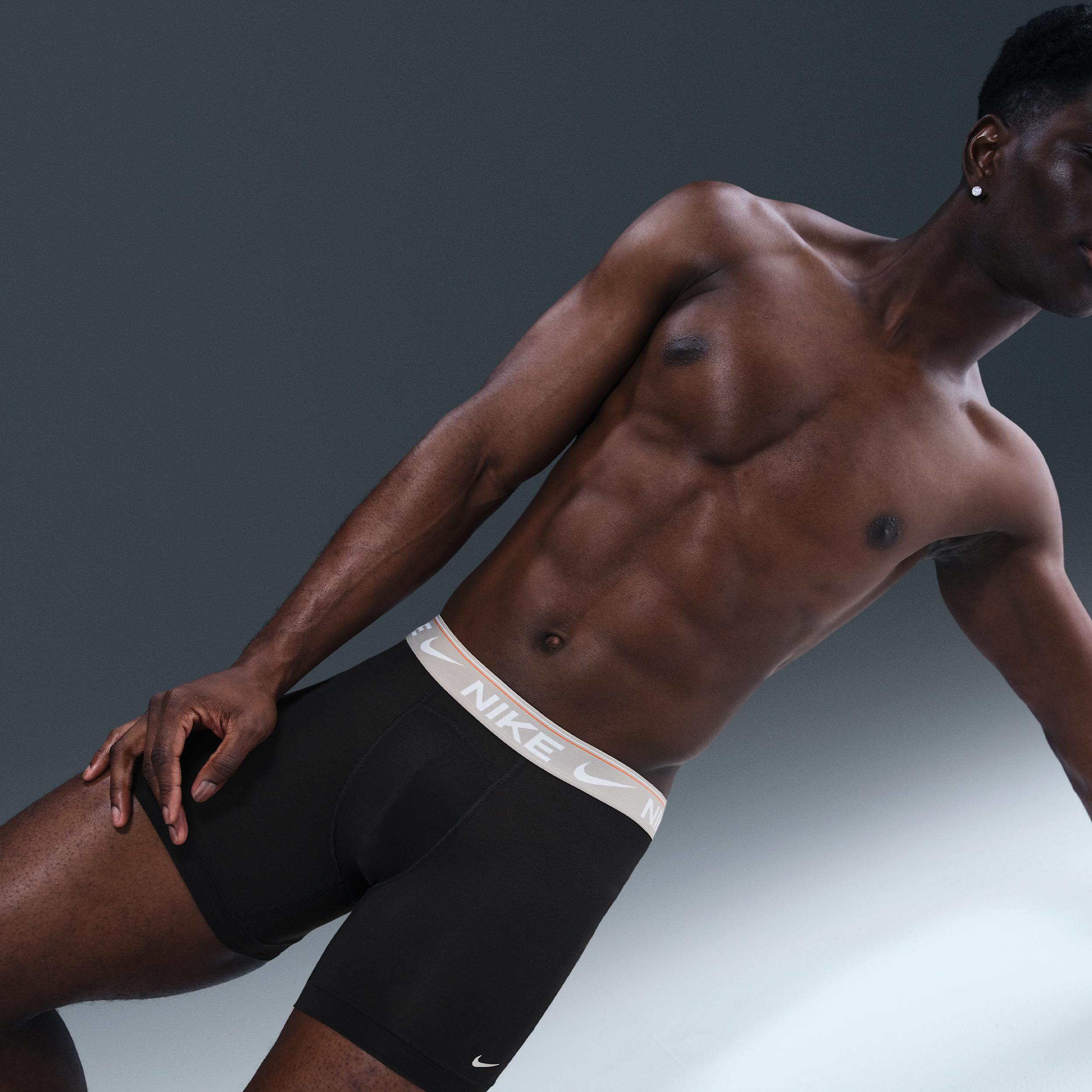Nike Men's Dri-FIT Ultra Comfort Boxer Briefs (3-Pack) Product Image