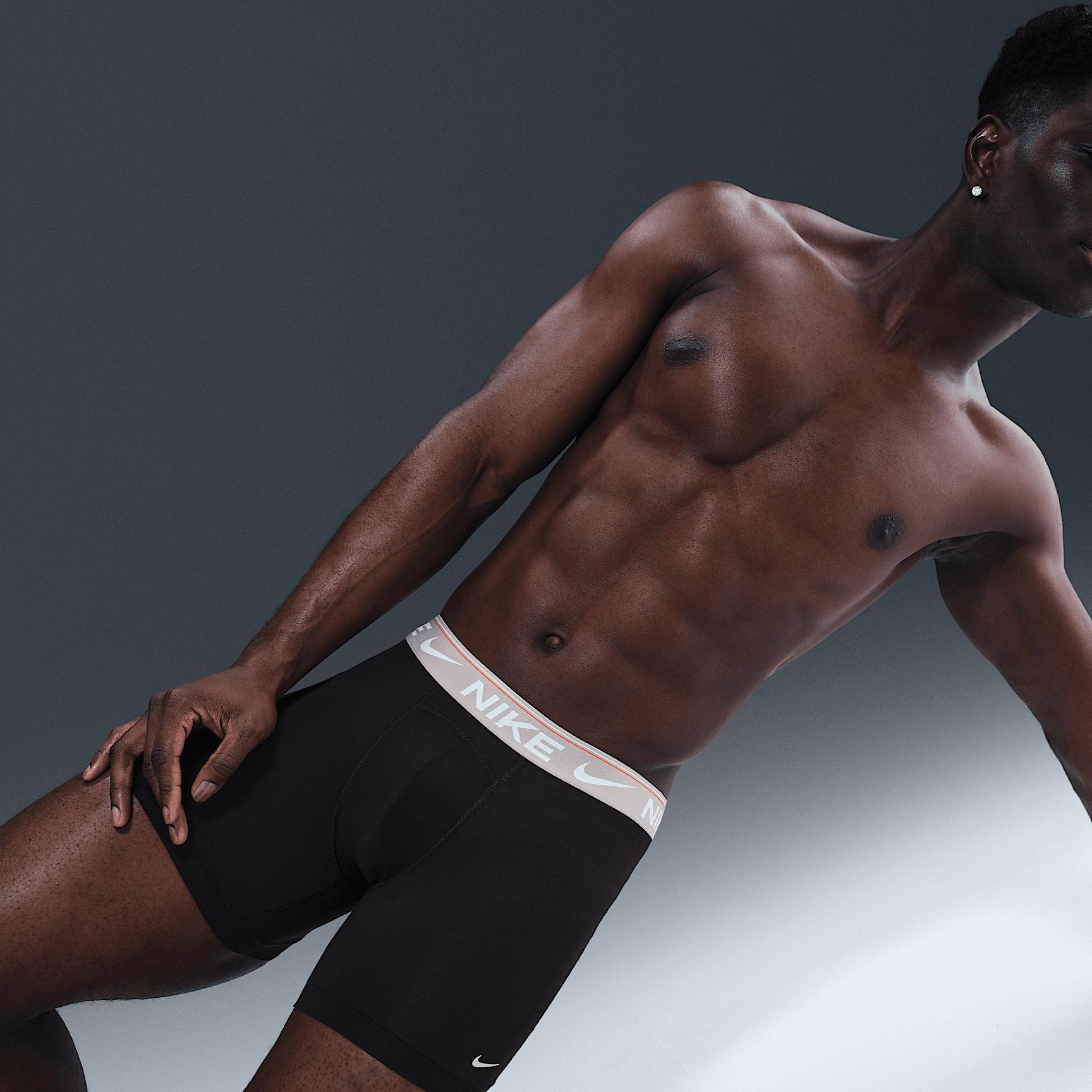Nike Dri-FIT Ultra Comfort Men's Boxer Briefs (3-Pack) Product Image