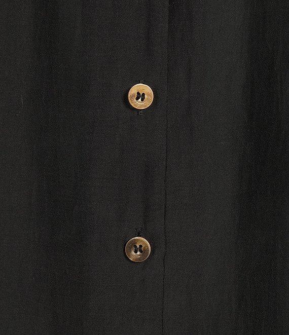 Never Fully Dressed Miley Point Collar Neck Long Sleeve Button Front Shirt Product Image