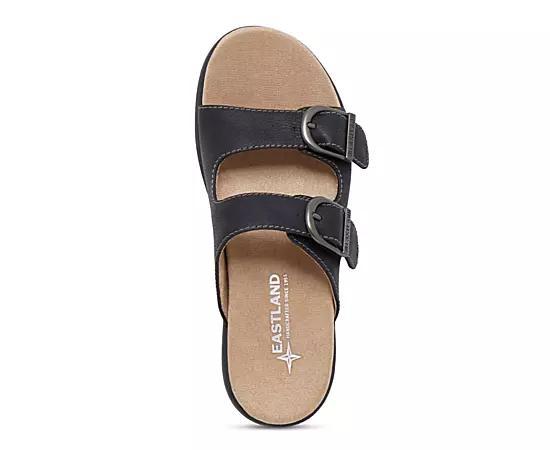 Eastland Avery Women's Slide Sandals, Size: 9, Dark Brown Product Image