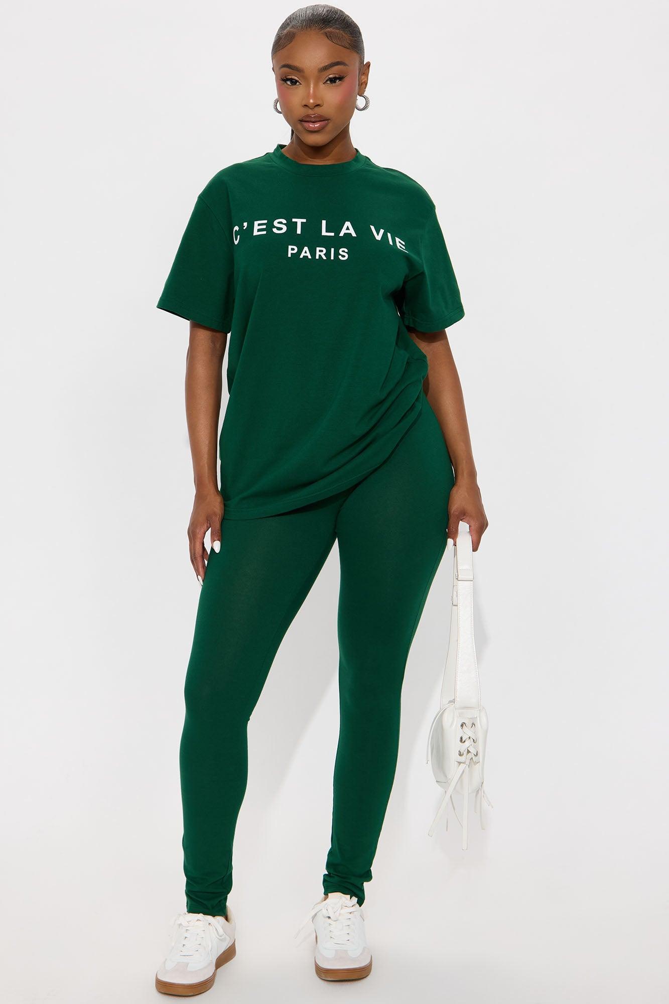 C'est La Vie Legging Set - Hunter Female Product Image