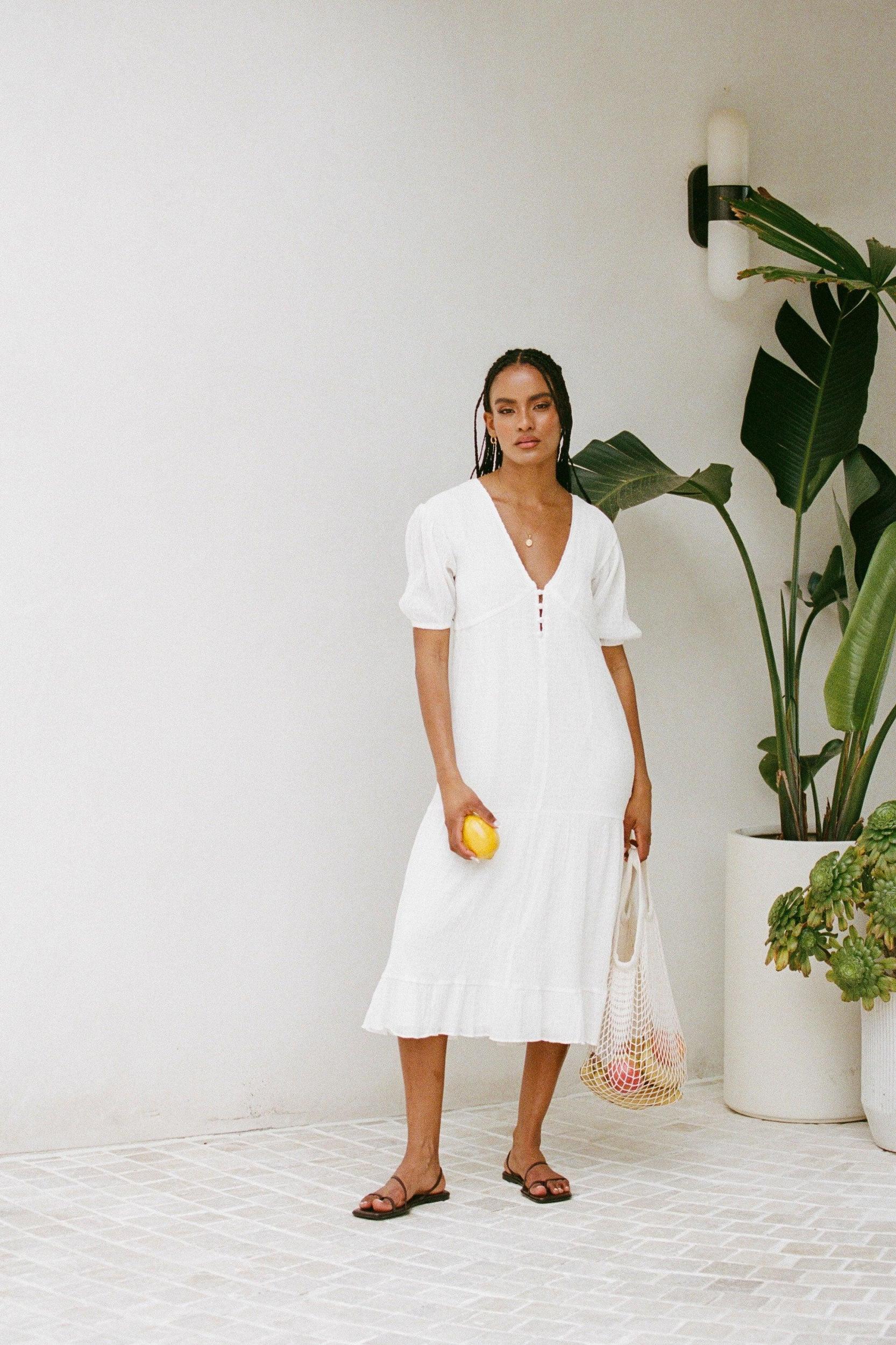 Vittoria Dress - White Product Image
