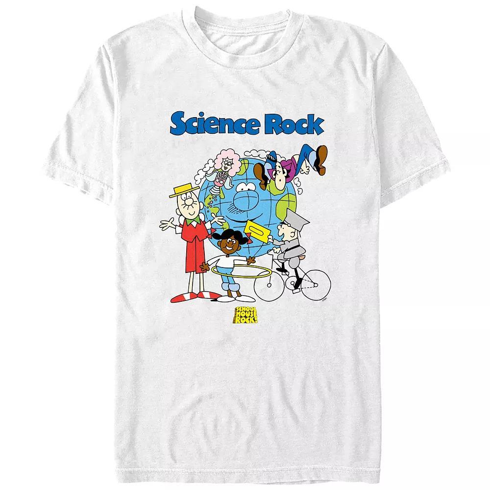 Men's Schoolhouse Rock! Science Rock Graphic Tee, Size: XL, White Product Image