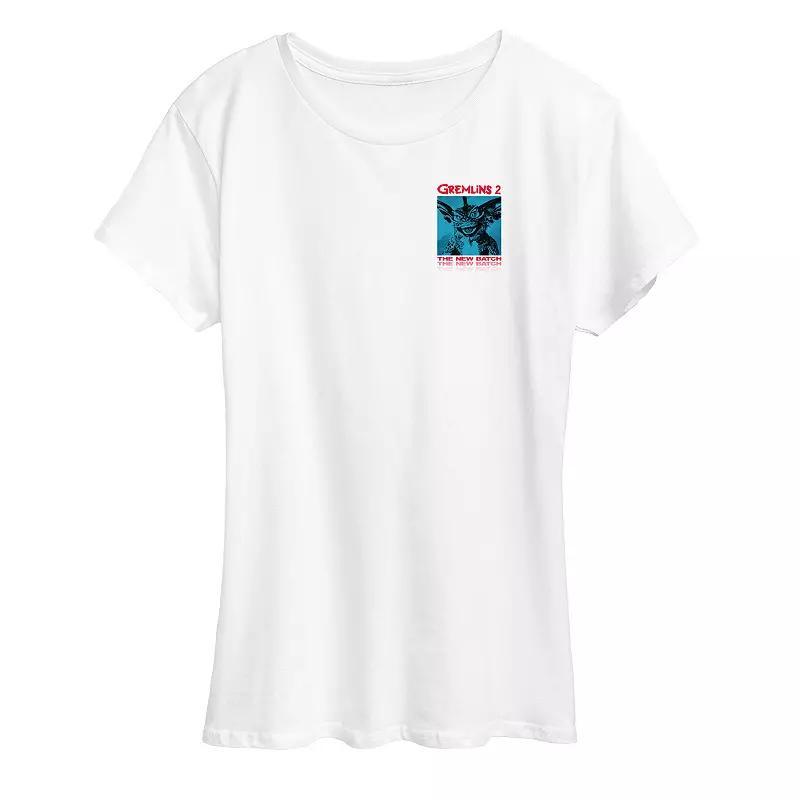 Womens Cat Face Graphic Tee, Girls Product Image