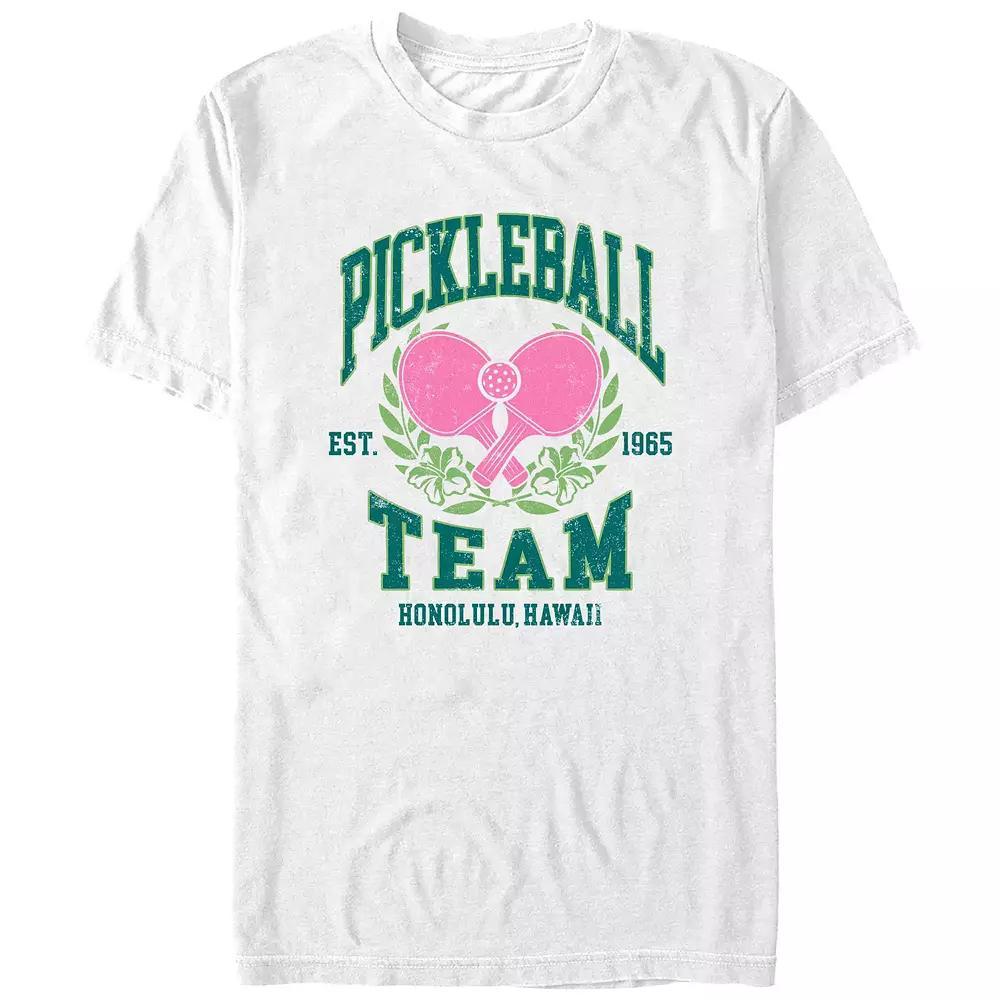 Men's Pickleball Team Est. 1965 Graphic Tee, Size: XS, White Product Image