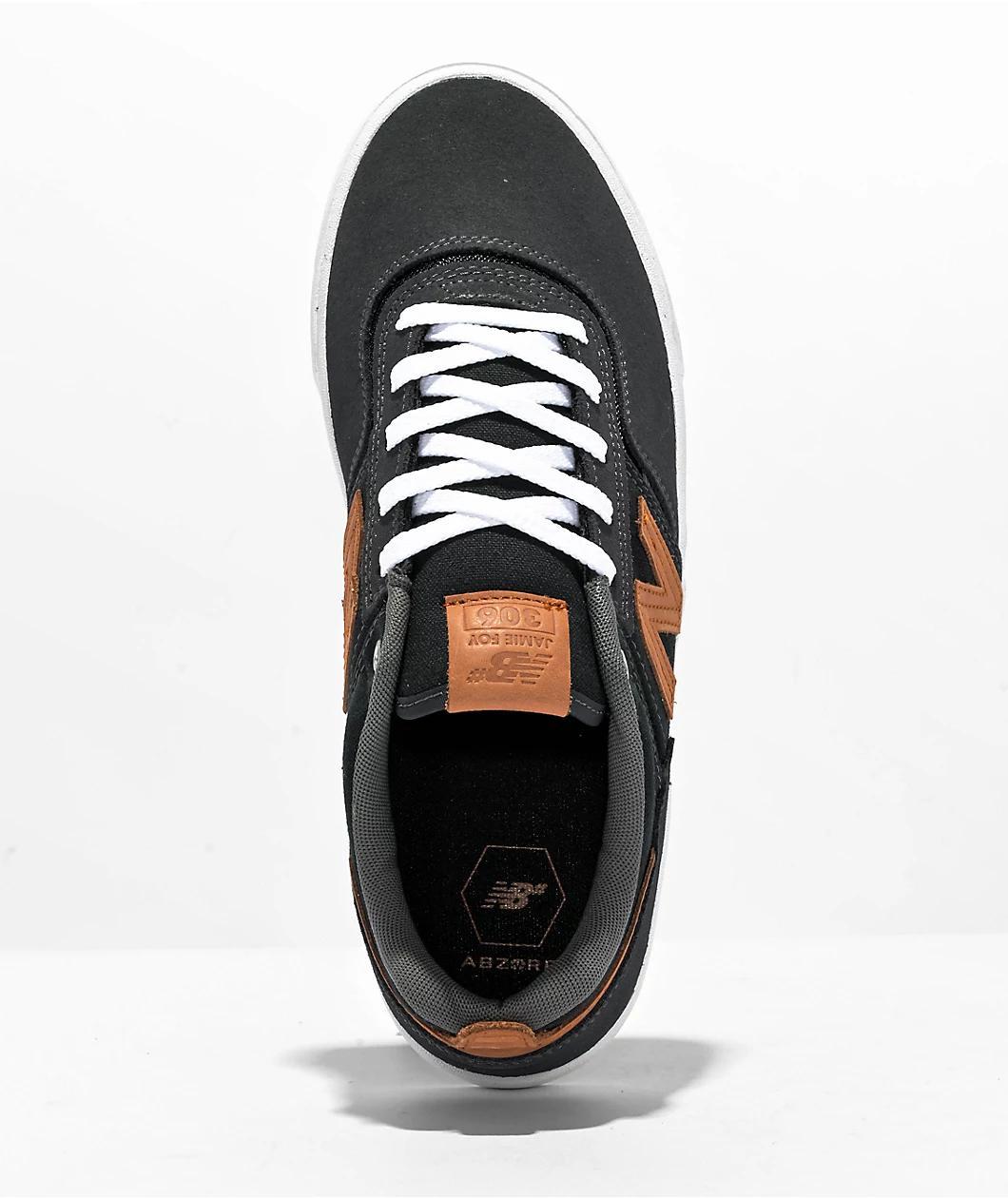 New Balance Numeric Foy 306 Phantom & Brown Skate Shoes Product Image