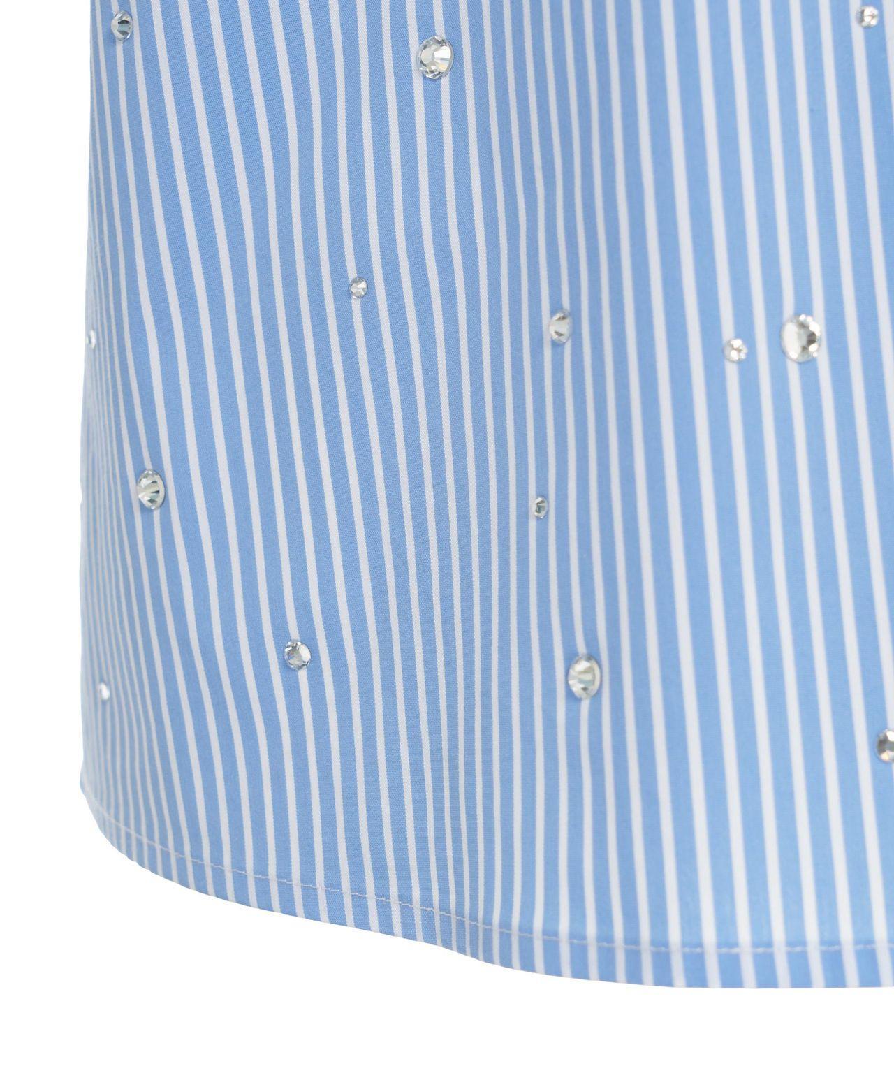 Striped shirt with rhinestones Product Image