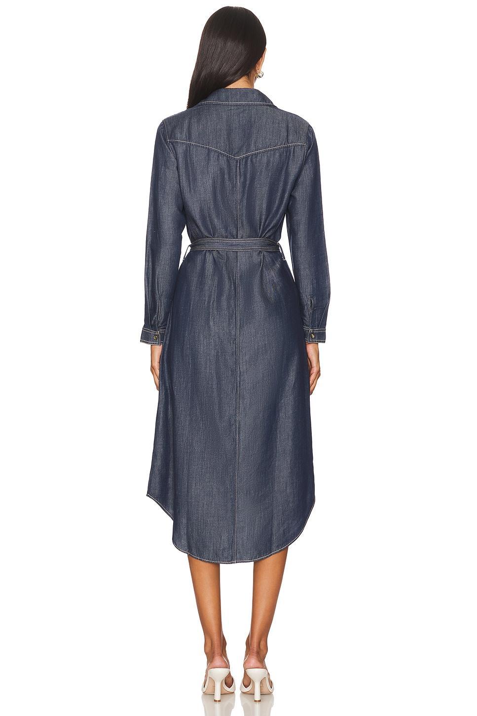 Western Yoke Midi Dress Bella Dahl Product Image