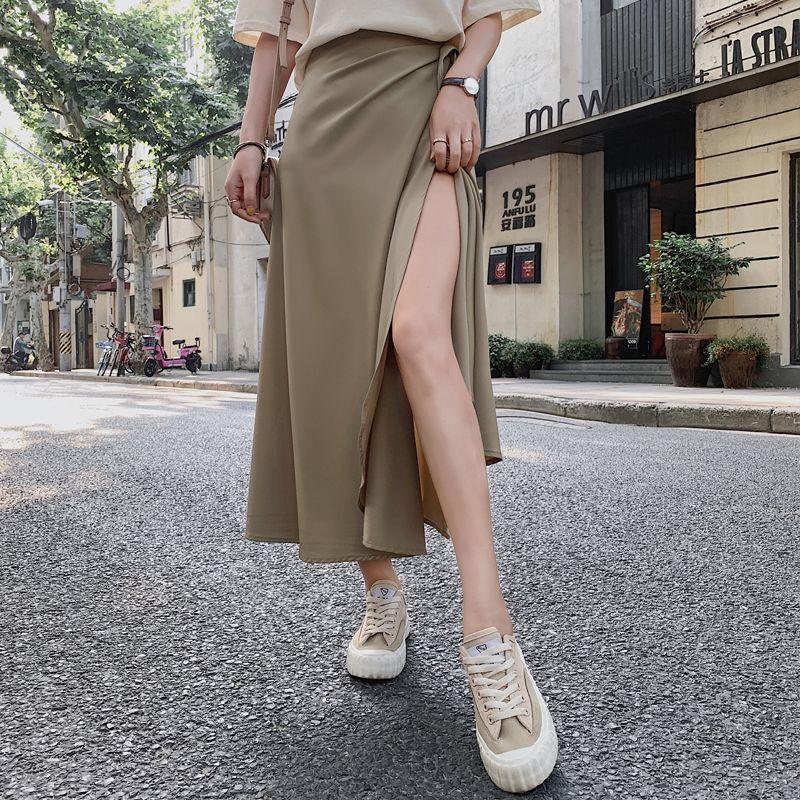 Midi Wrap Skirt Product Image