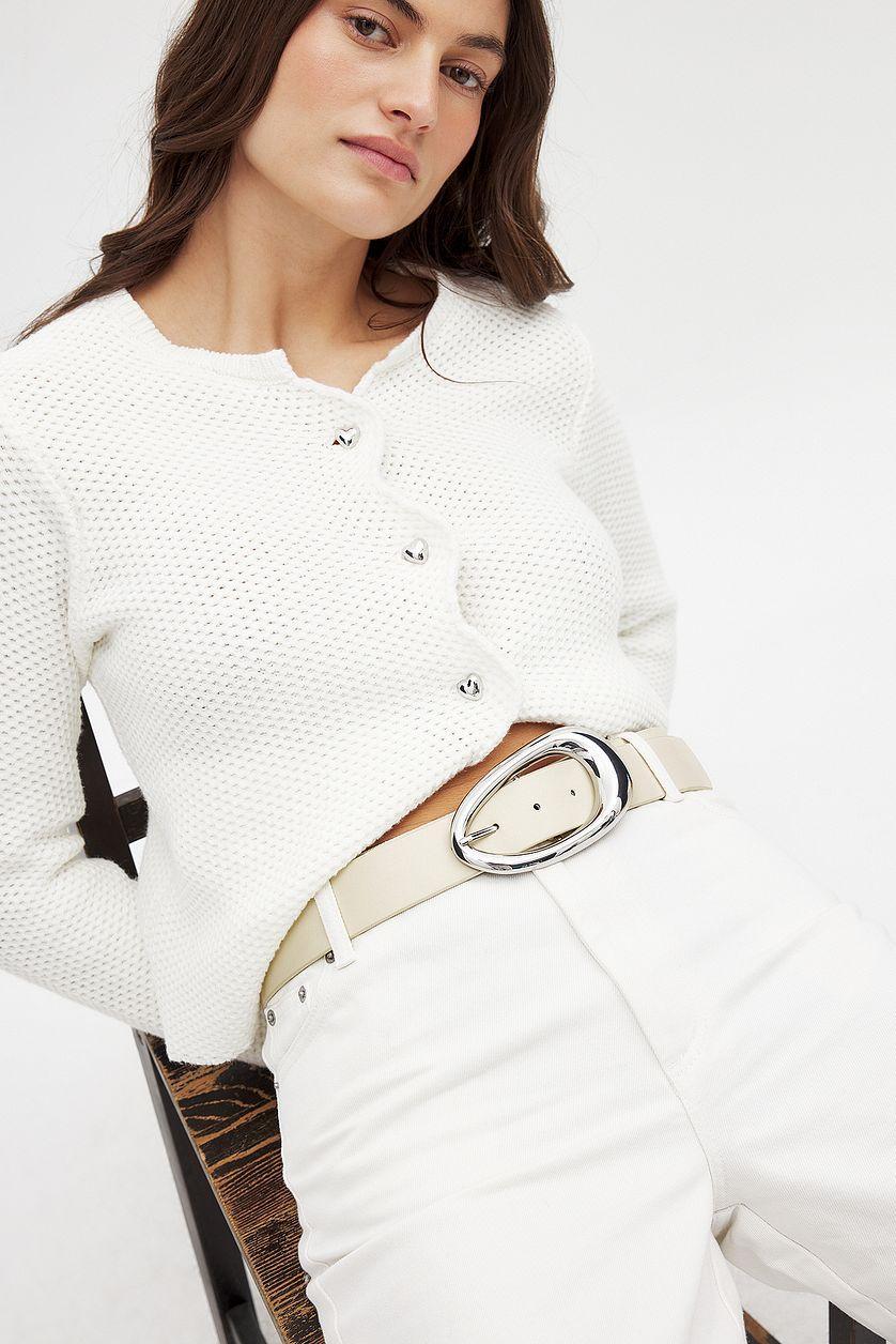 Silver Buckle Belt Product Image