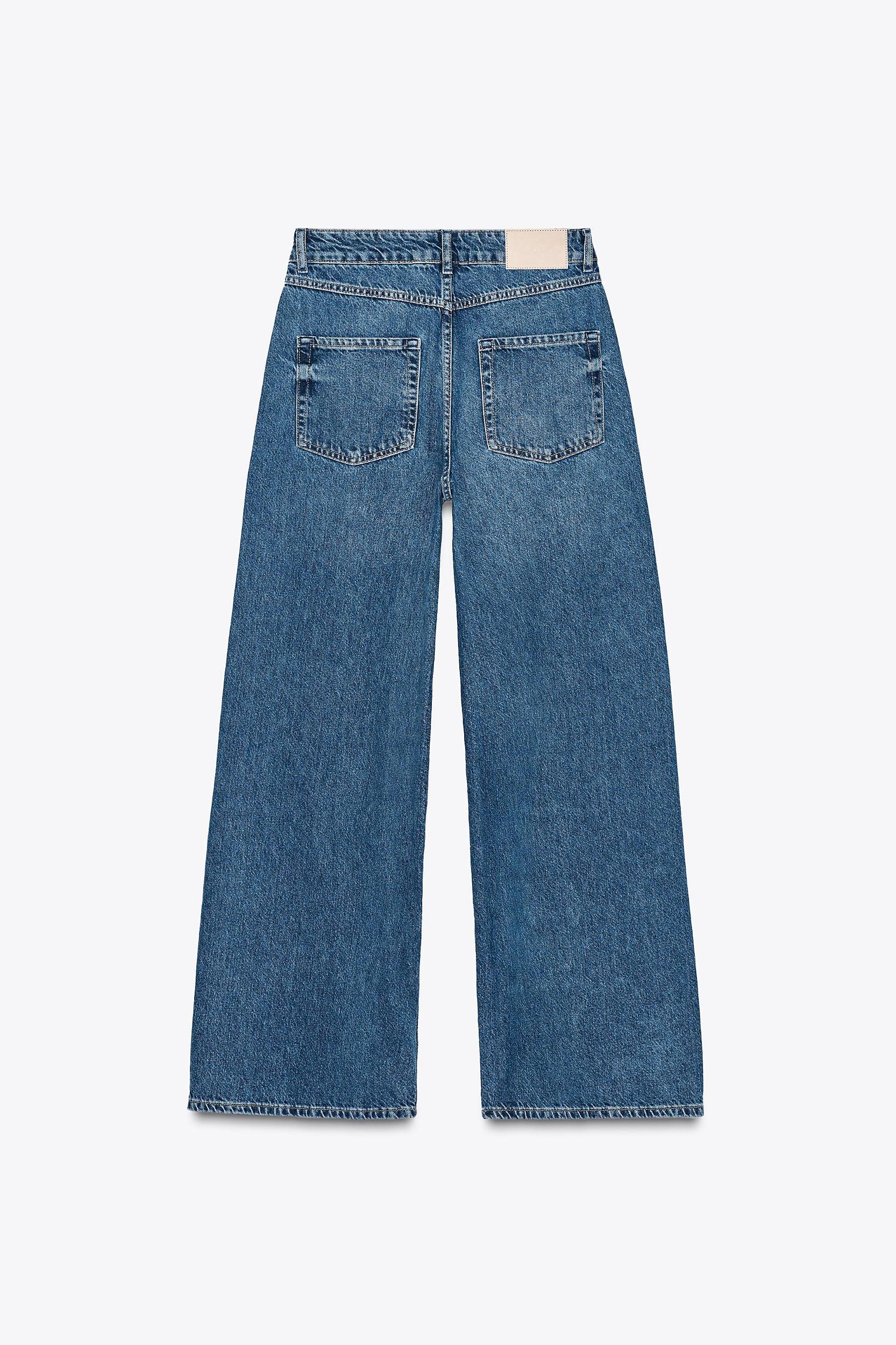Z1975 MID-RISE WIDE LEG LONG LENGTH JEANS Product Image