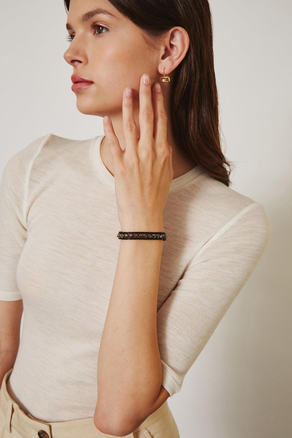 Chan Luu Vintage Satin Single Wrap Bracelet Product Image