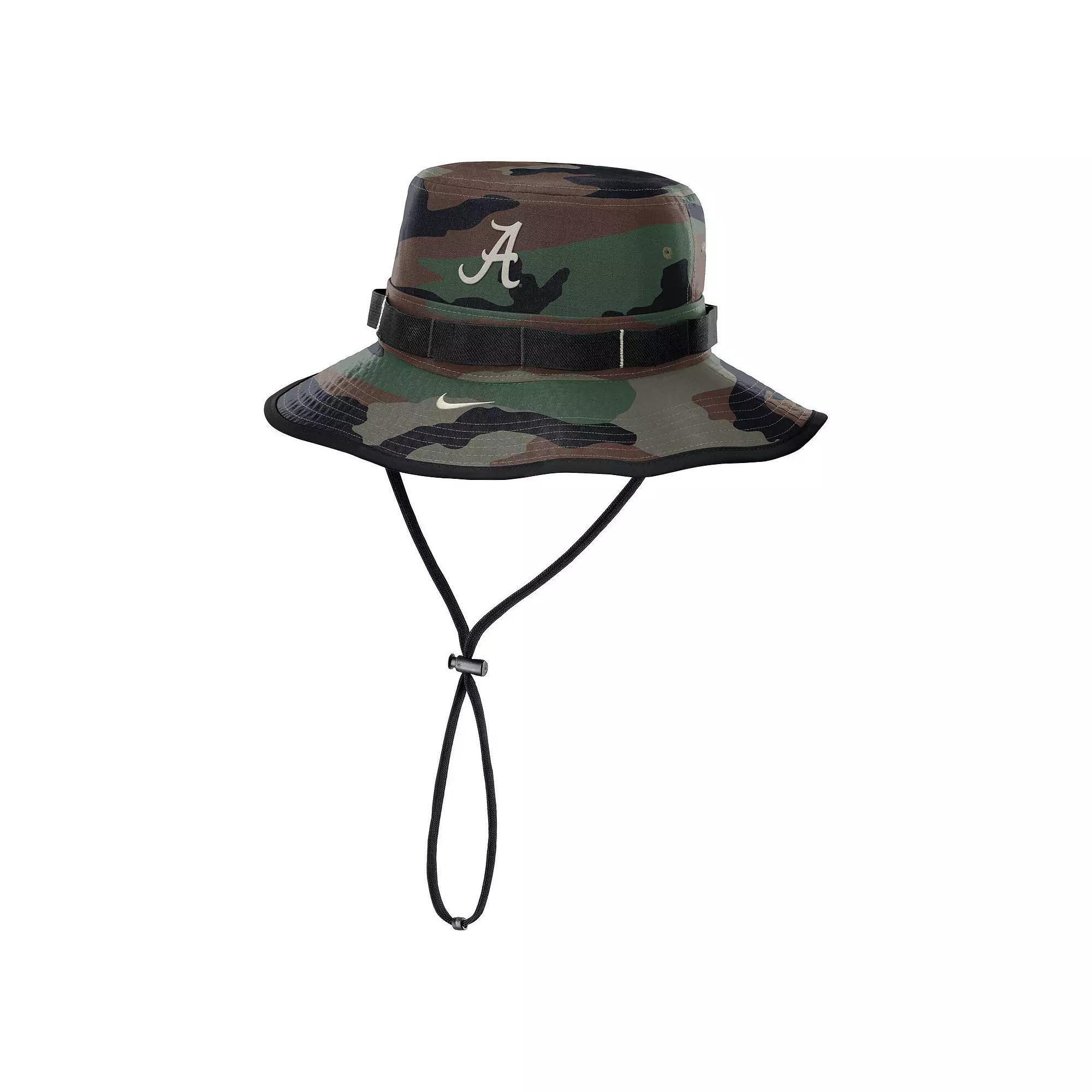 Mens Nike Camo Alabama Crimson Tide 2024 Military Appreciation Apex Bucket Hat Product Image