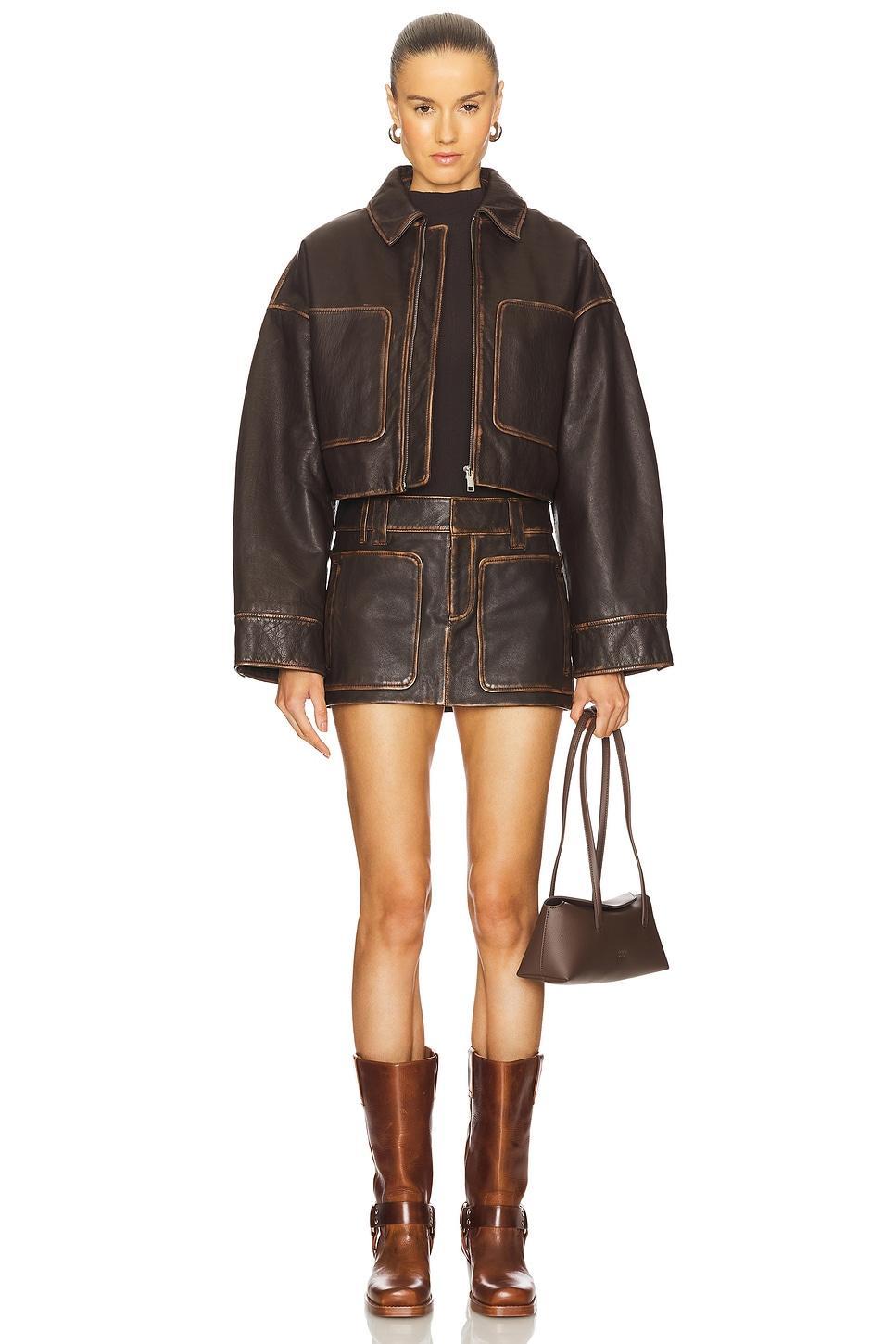Patch Pocket Mini Skirt GRLFRND Product Image