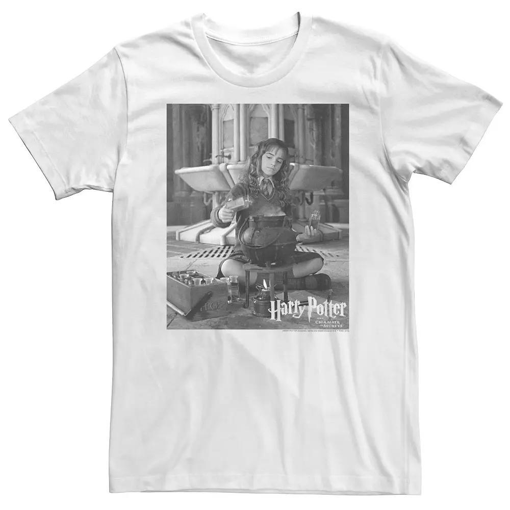 Big & Tall Harry Potter Hermione Potions Poster Tee, Men's, Size: 5XL, White Product Image
